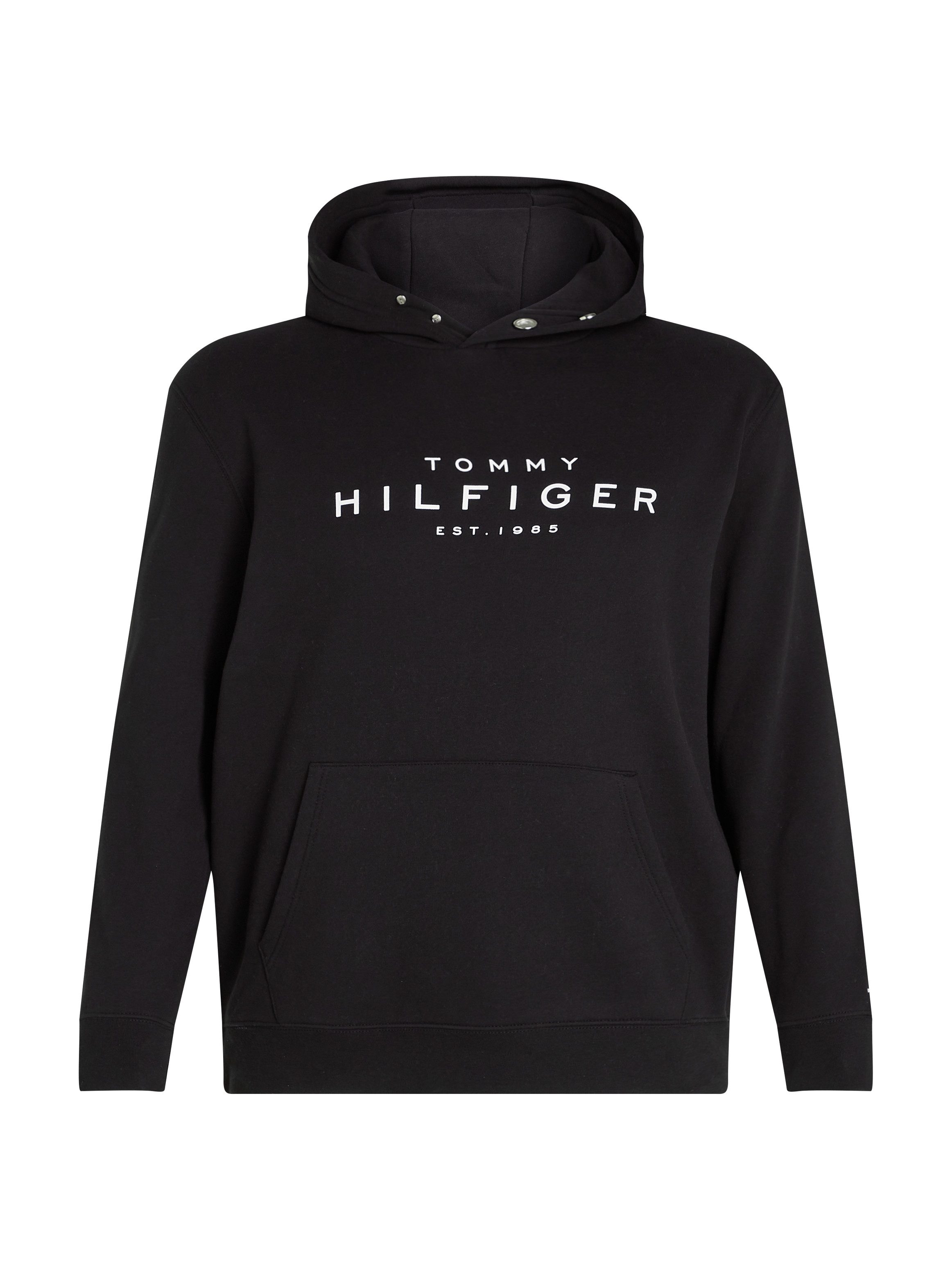 Tommy Hilfiger Sweatshirt BT-TOMMY HILFIGER HOODY-B in grote maten, logoborduring