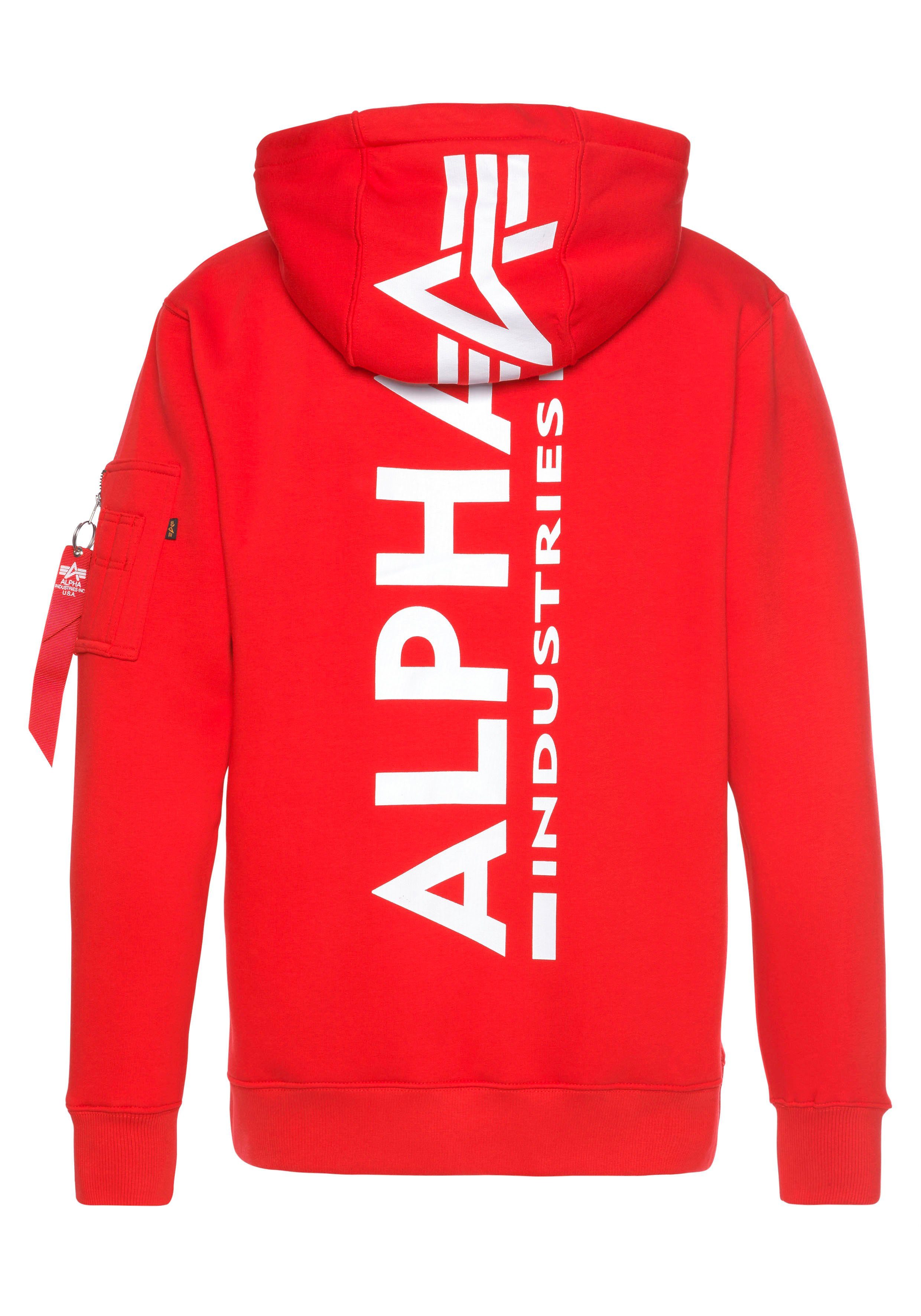 Alpha Industries Hoodie BACK PRINT HOODY