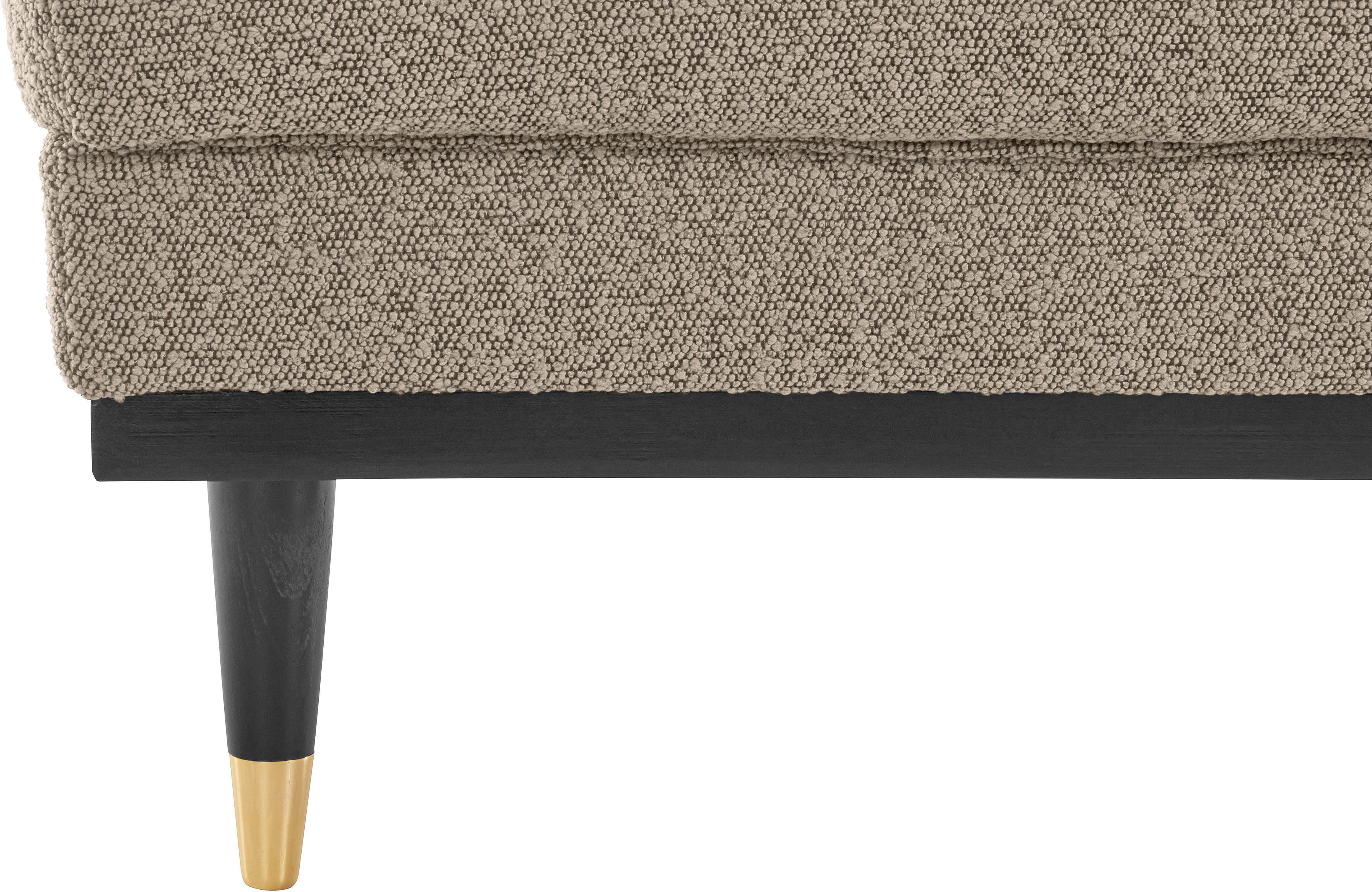 Guido Maria Kretschmer Home&Living Hocker Chamby New bouclé-structuurbekleding
