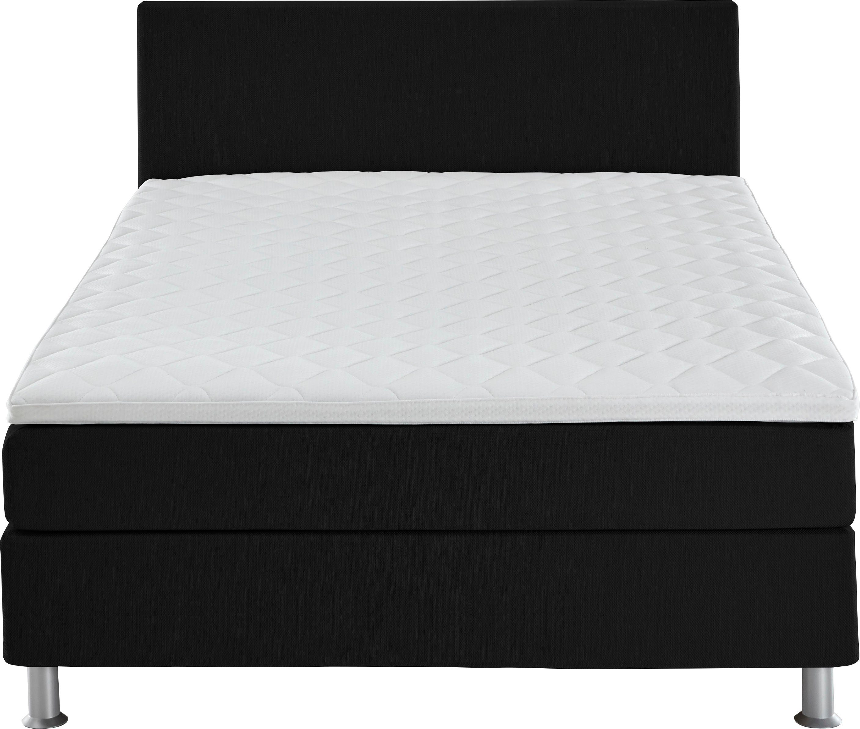 ATLANTIC home collection Boxspring Edison inclusief bonell-binnenveringsmatras en topmatras