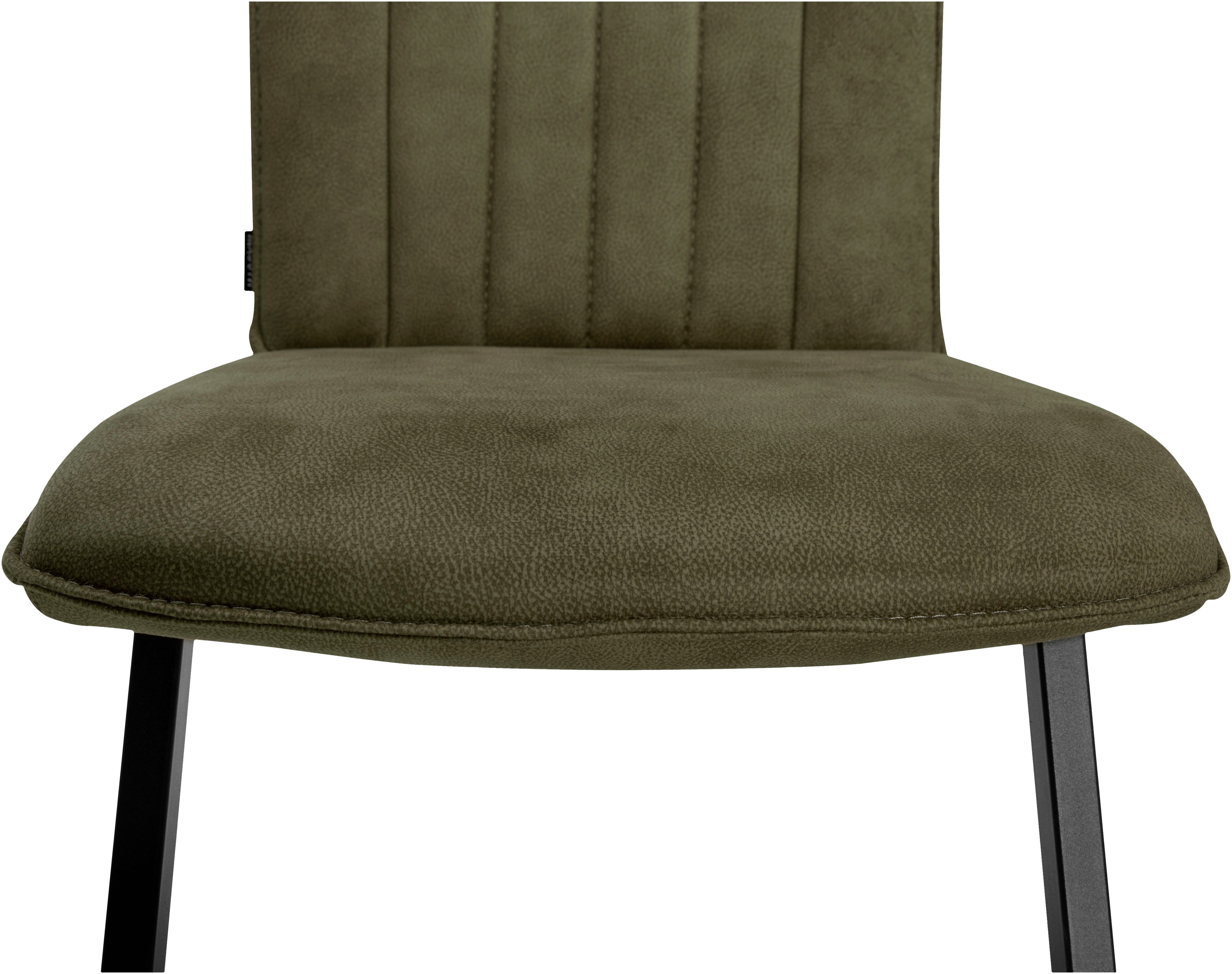 OMG Design Vrijdragende stoel Amara Eetkamerstoel, keukenstoel, onderhoudsvriendelijke bekleding (set)