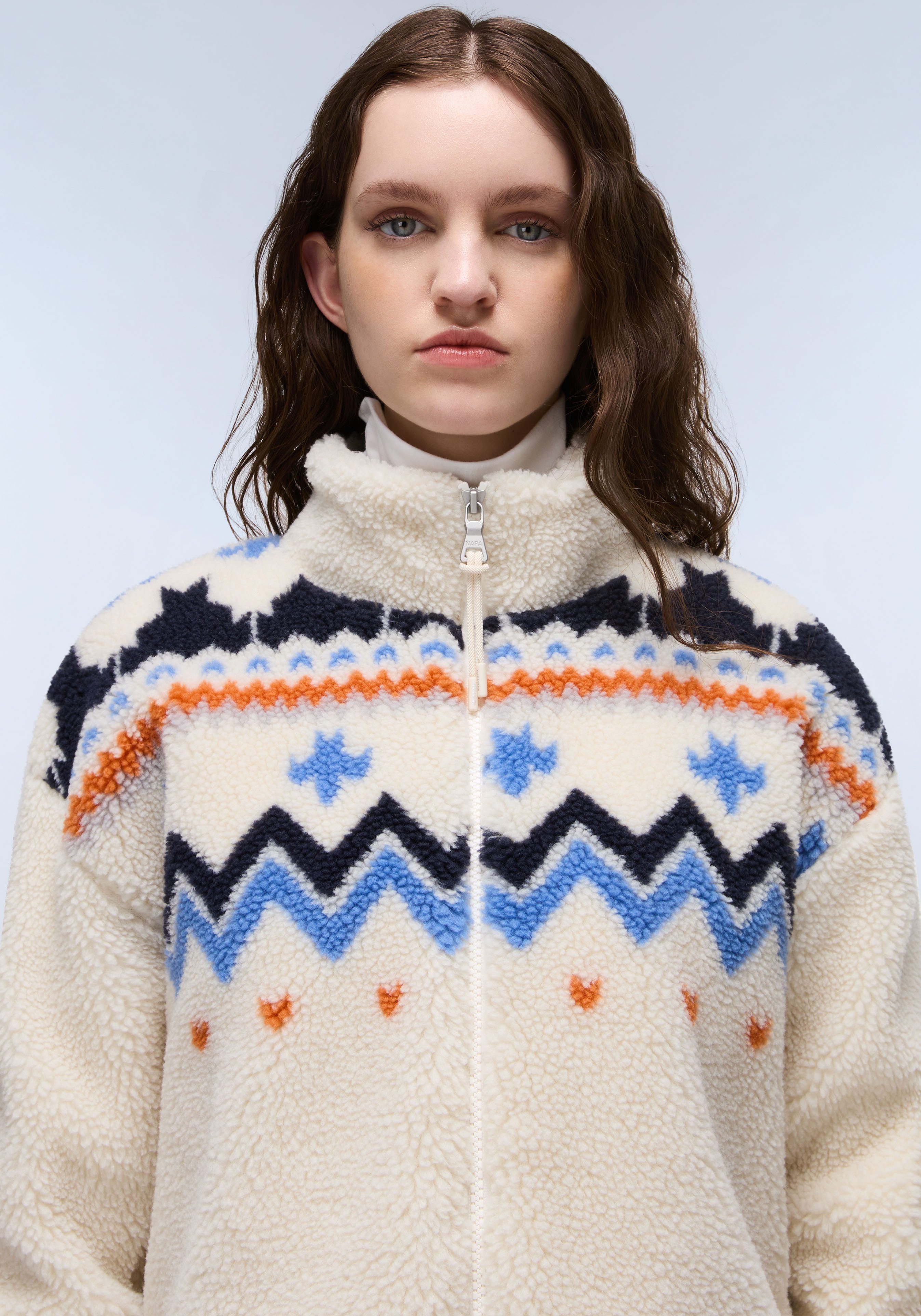 Napapijri Sweatshirt T-ANSEI Regular fit met staande kraag