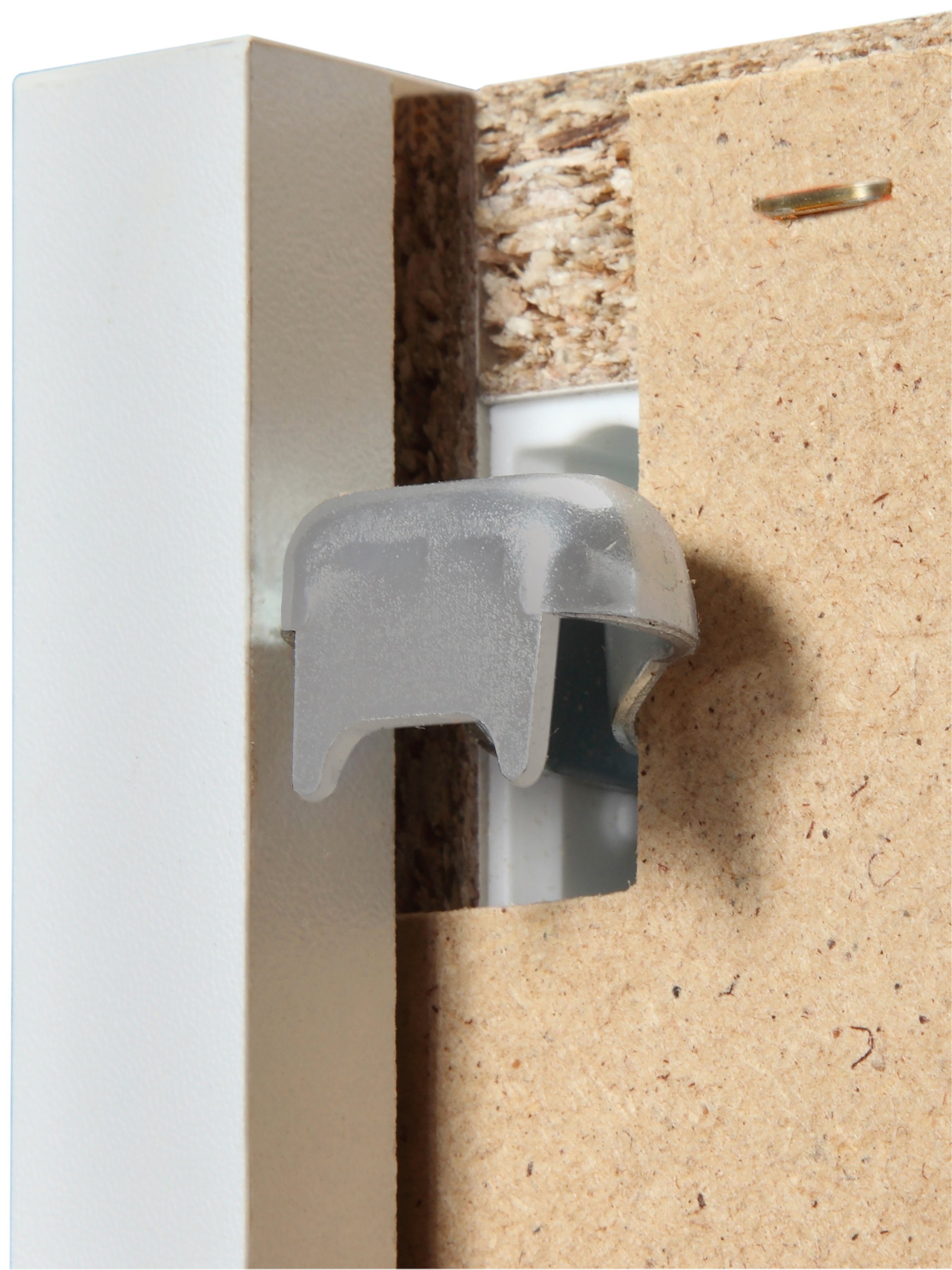 wiho Küchen Hangend kastje met glasdeur Michigan