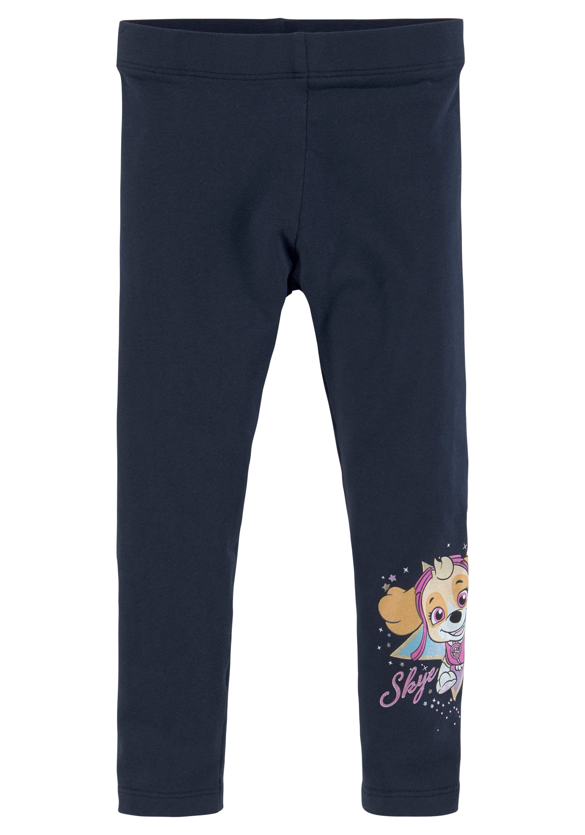 PAW PATROL Shirt & legging Glitterprint met SKYE (set)