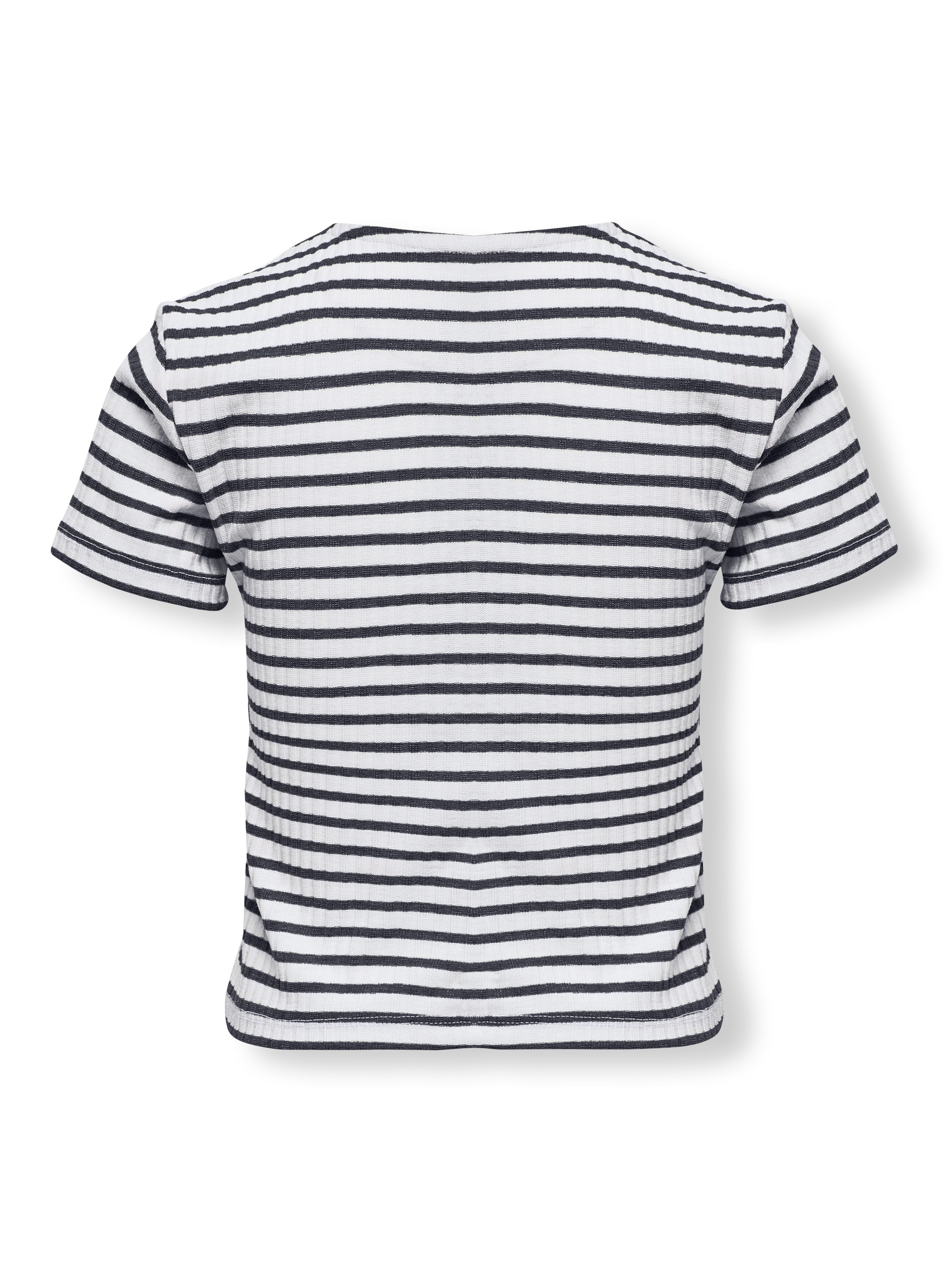 KIDS ONLY Shirt met korte mouwen KOGNELLA STRIPED S/S O-NECK TOP JRS