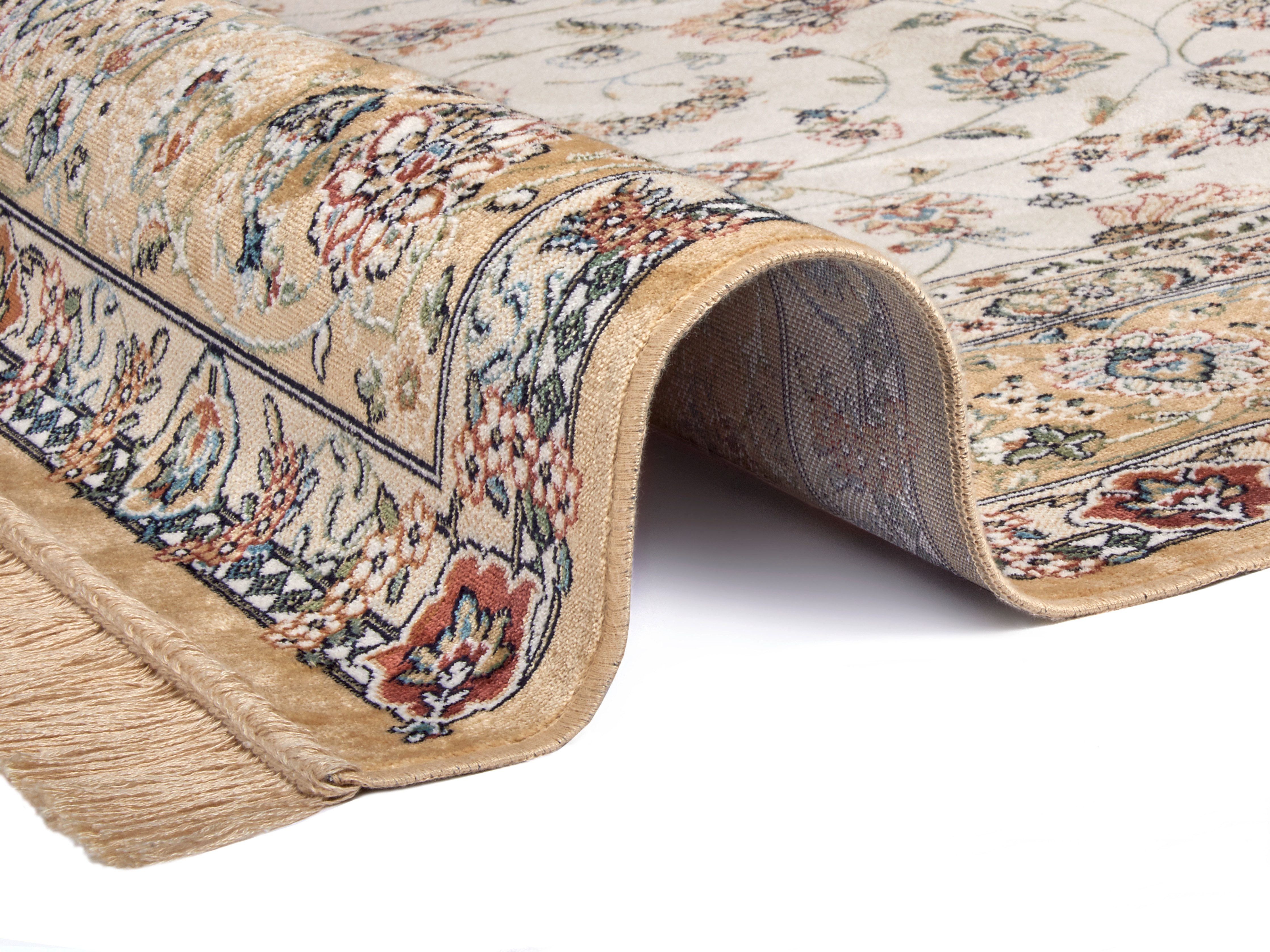 freundin Home Collection Vloerkleed Djamila Oriënt-ontwerp, vintage-look, franjes, onderhoudsvriendelijk, slijtvast