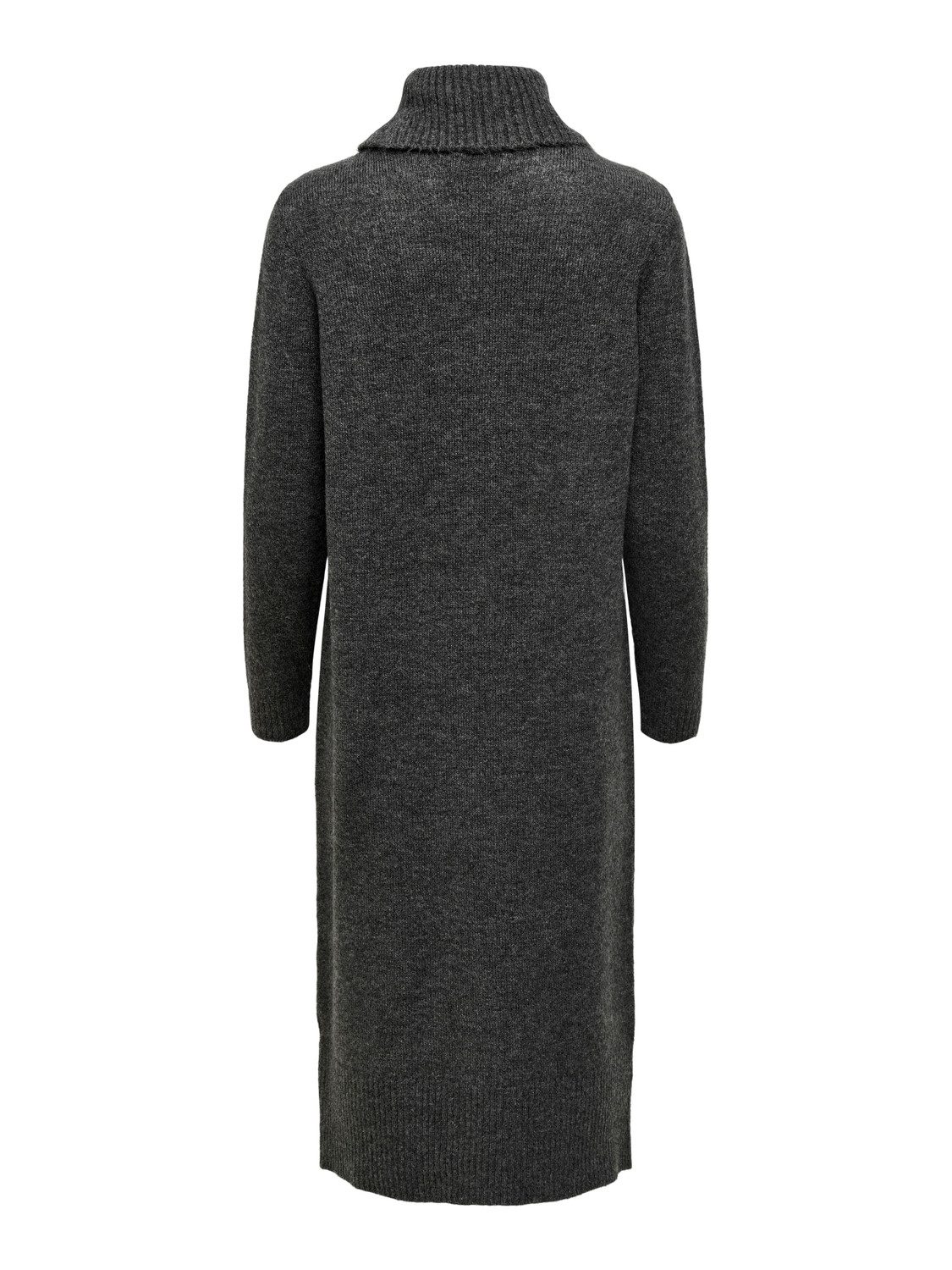 Only Gebreide jurk ONLBRANDIE L/S ROLL NECK DRESS