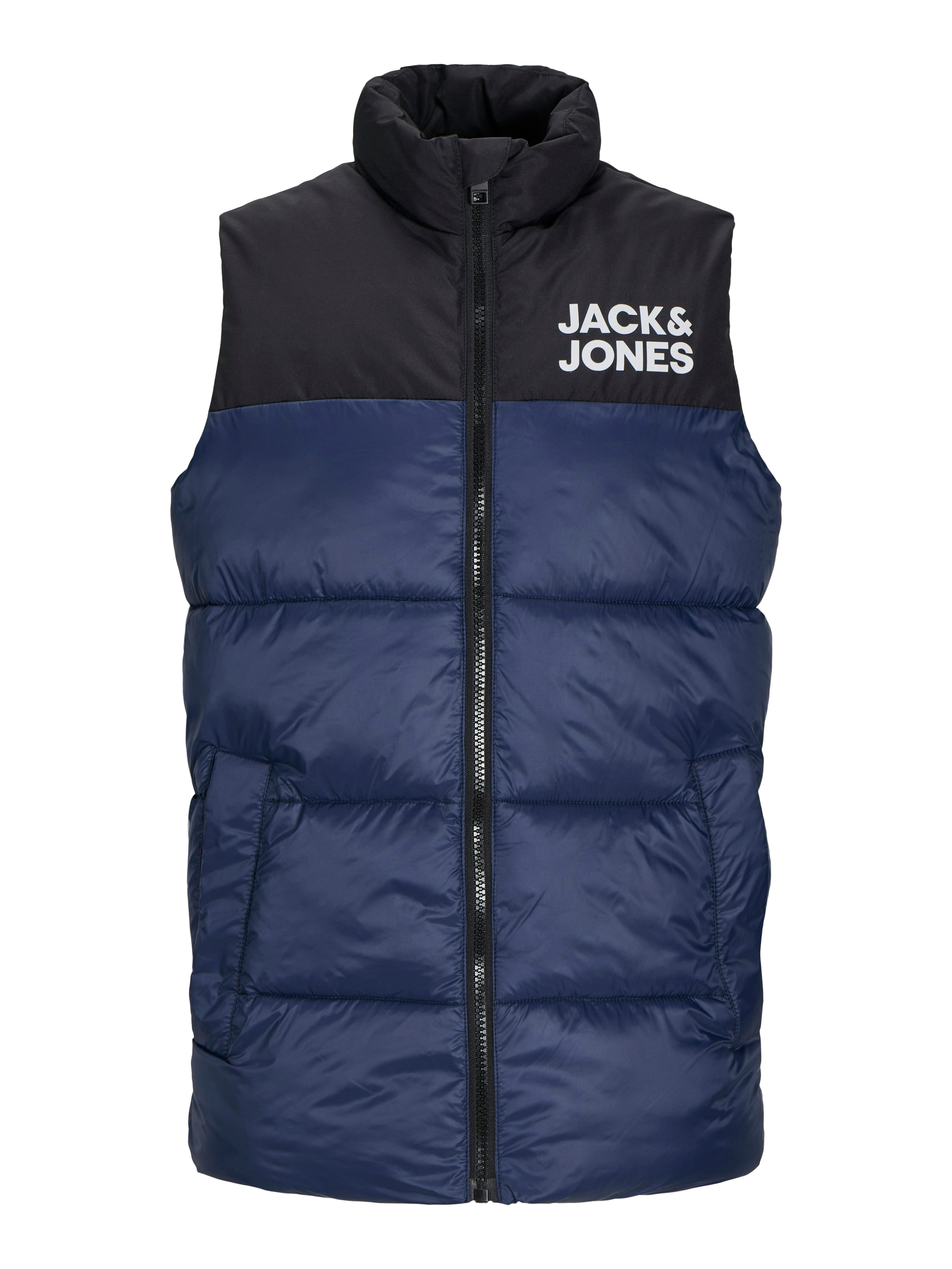 Jack & Jones Junior Korte bodywarmer JJETOBY BODYWARMER COLLAR