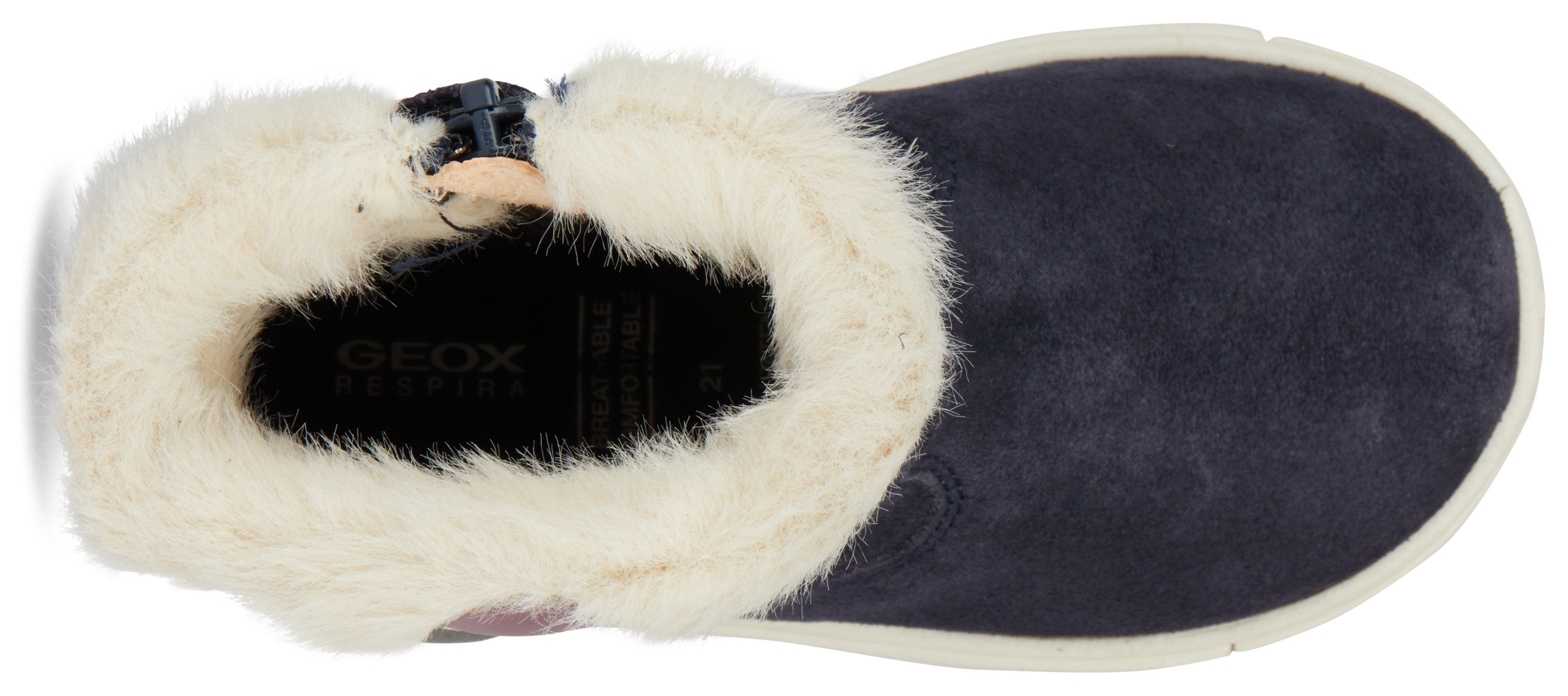 Geox Babyschoentjes B TROTTOLA GIRL met mooie luchtballonapplicatie