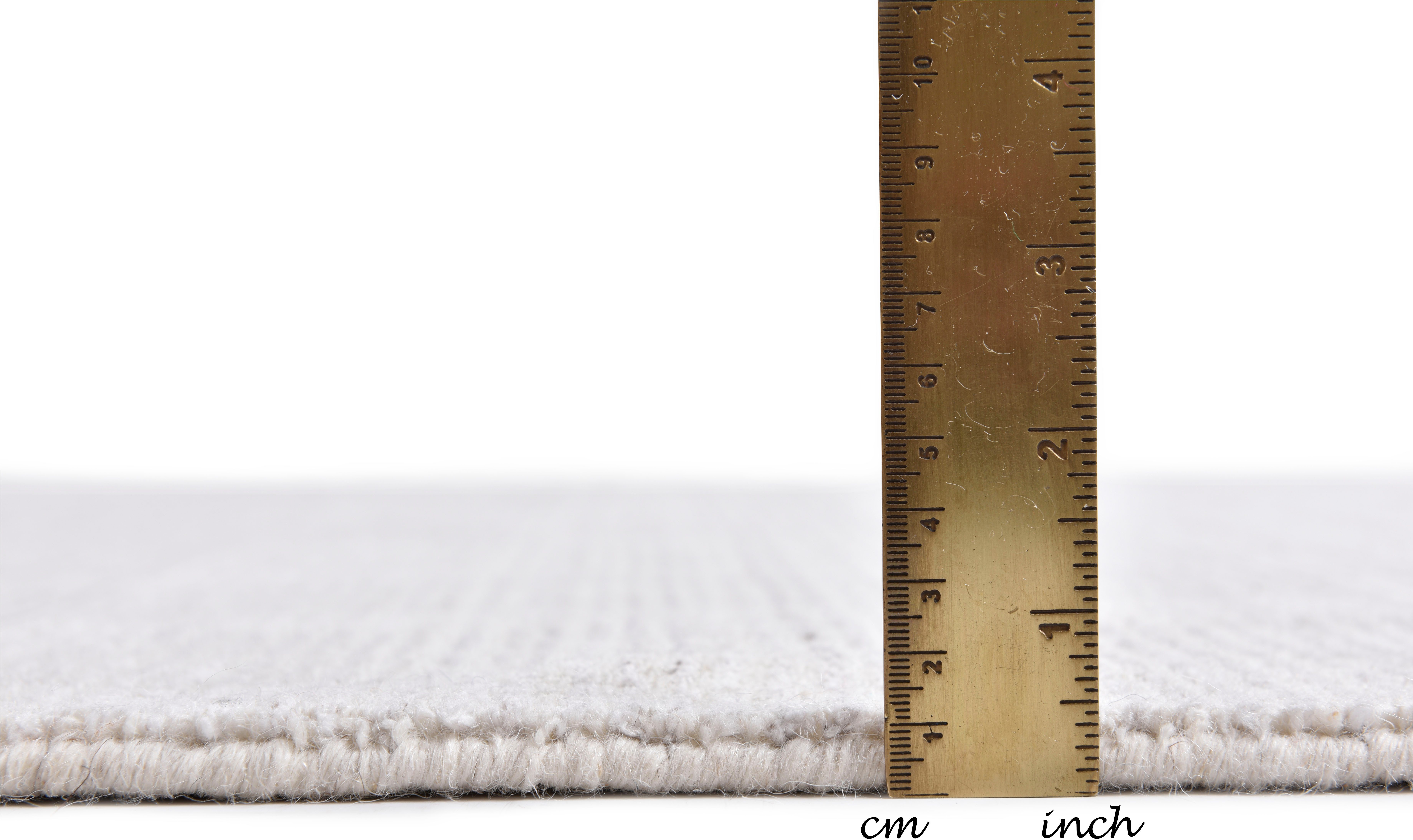 THEKO Vloerkleed Boston UNI Handgeweven tapijt, gemêleerd, zachte kwaliteit, 60% viscose, handgeweven