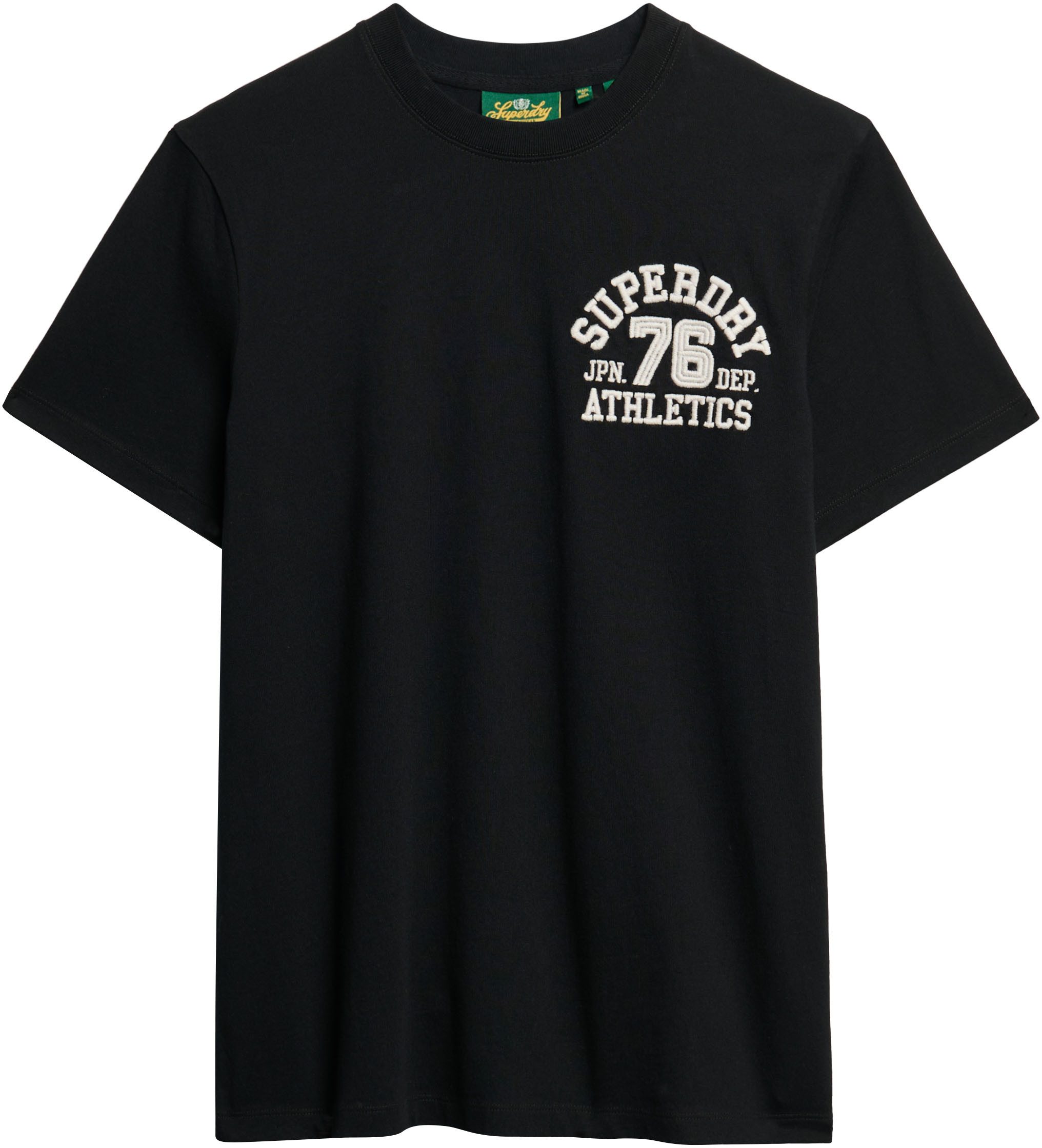 Superdry Shirt met korte mouwen EMBROIDER SUPERSTATE LOGO TEE