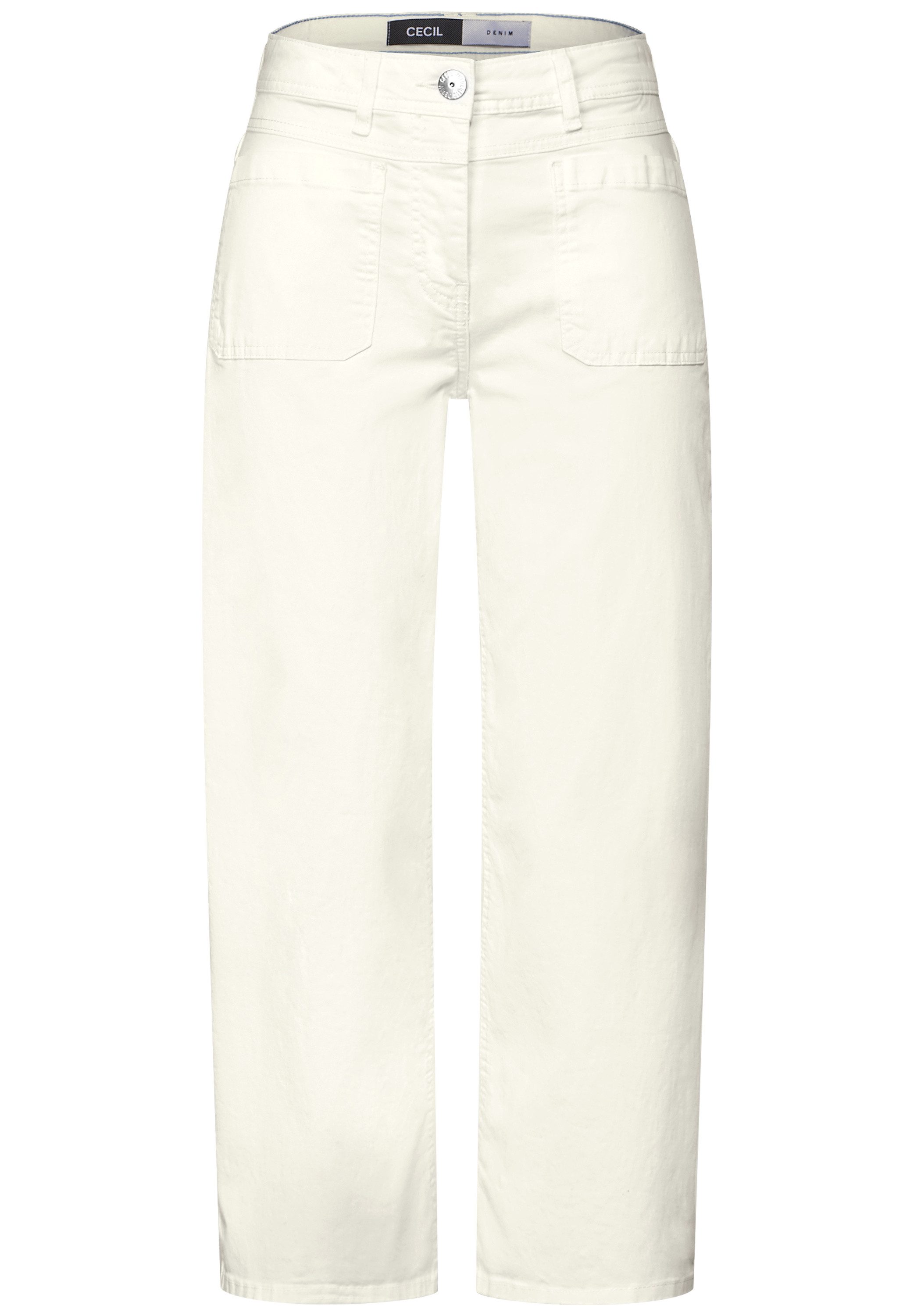 Cecil Wijde jeans Style Neele 3/4 lengte met stretch