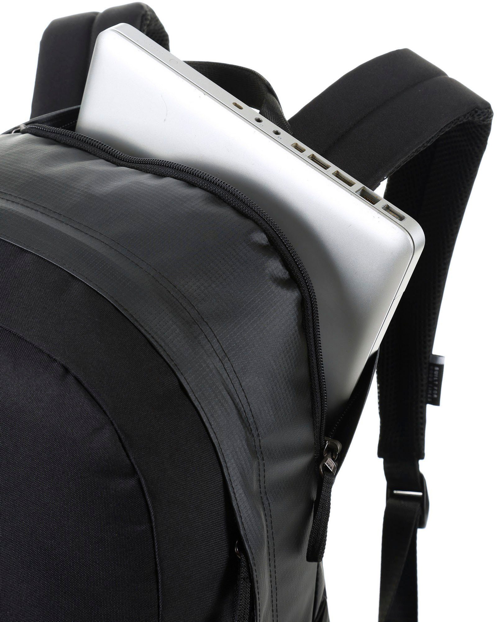 NITRO Vrijetijdsrugzak Urban Plus Daypack, streetpack in retro-stijl, alledaagse rugzak, schoolrugzak