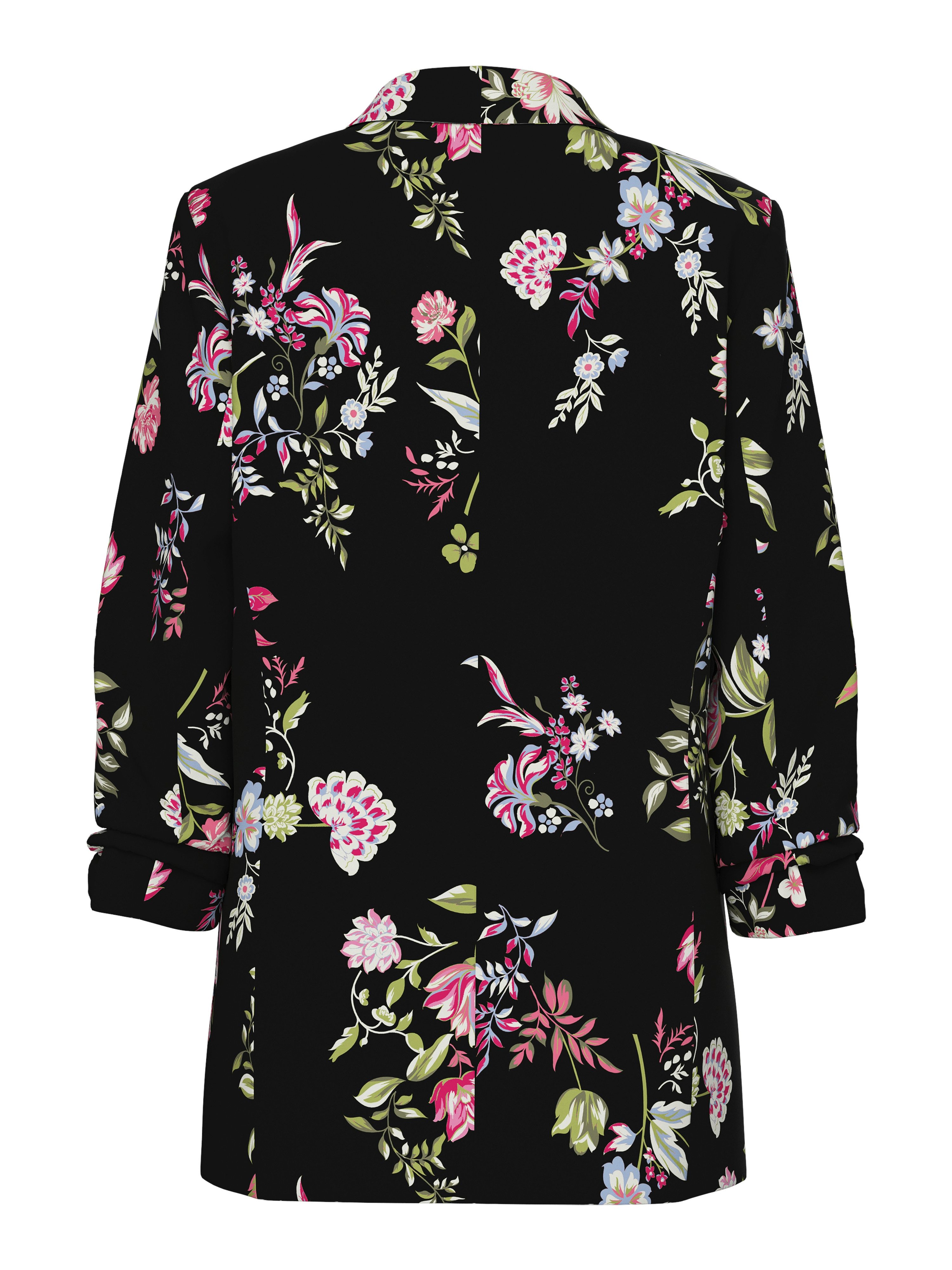 pieces Blouseblazer PCBOSELLA 3 4 PRINTED BLAZER NOOS