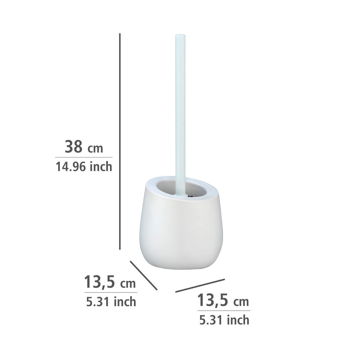 WENKO Toiletset Badi Keramiek (1 stuk)