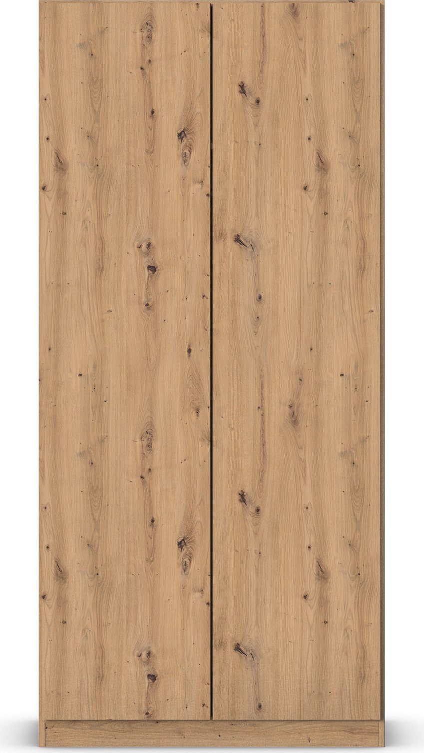 rauch Draaideurkast Kledingkast kast garderobe waskast COSTA breedte 91 cm met greeploze voorkant en push-to-open functie made in germany