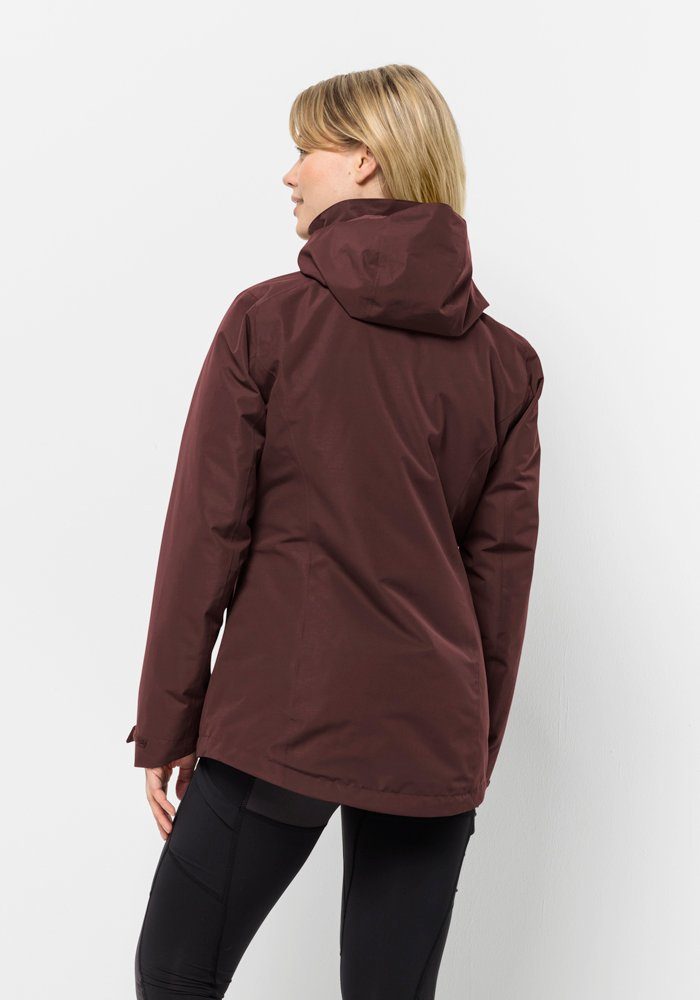 Jack Wolfskin Functioneel 3-in-1-jack BERGLAND 3IN1 JKT W