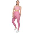 calvin klein performance functionele legging wo - tight (full length) met calvin klein logo-opschrift roze