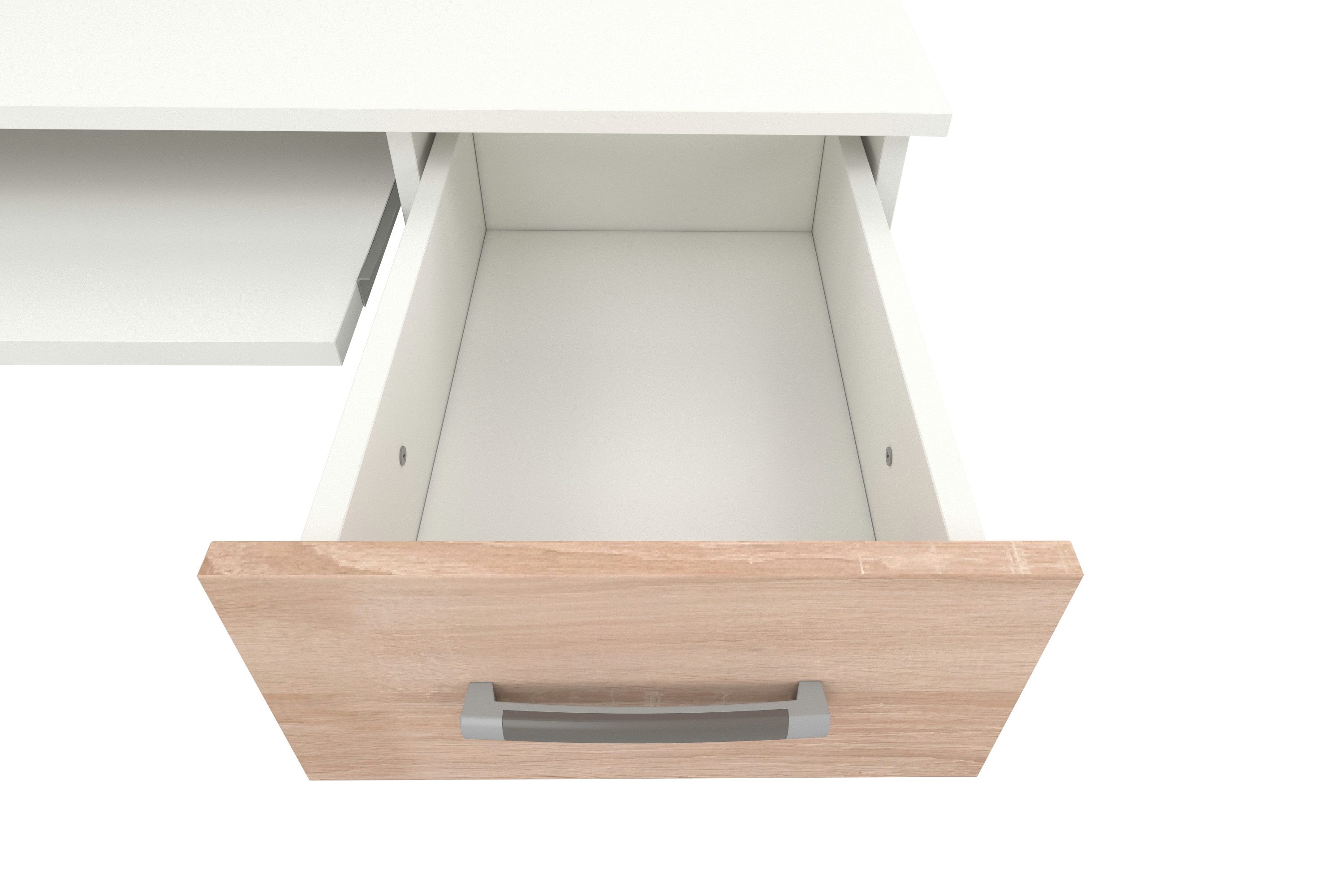 VOGL Möbelfabrik Bureau Don met uittrekplank voor het toetsenbord, made in germany