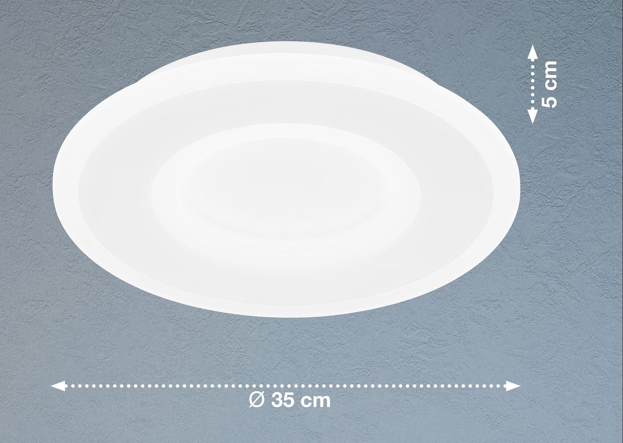 Honsel Leuchten Led-plafondlamp Bolia (1 stuk)
