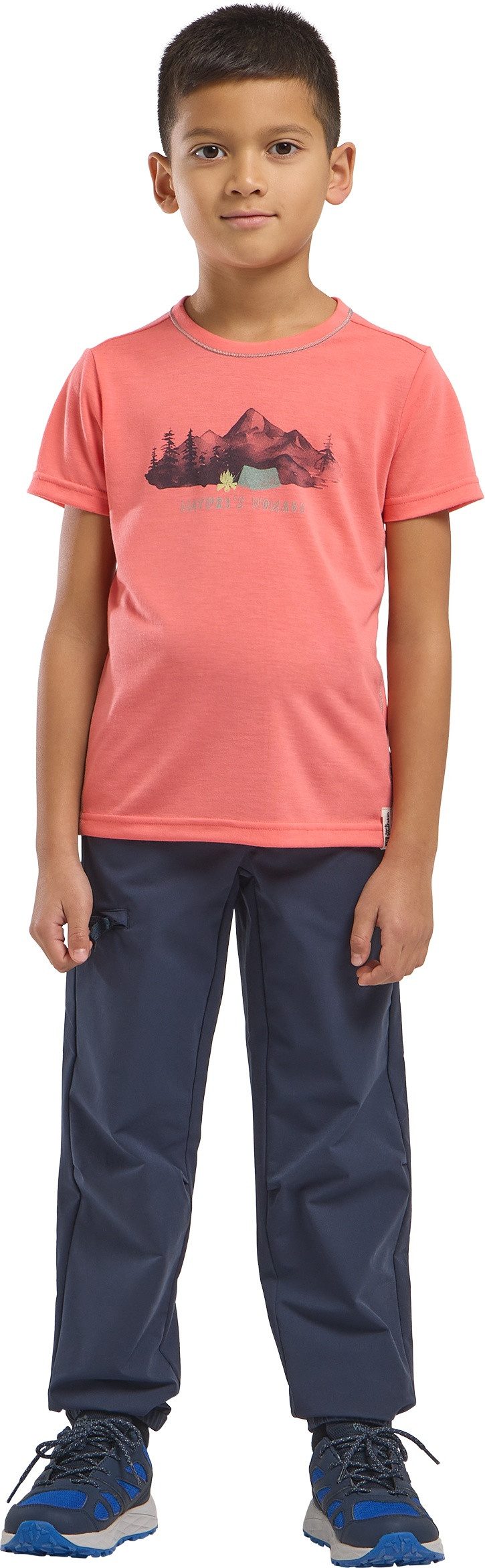 Jack Wolfskin T-shirt HIKING GRAPHIC T KIDS