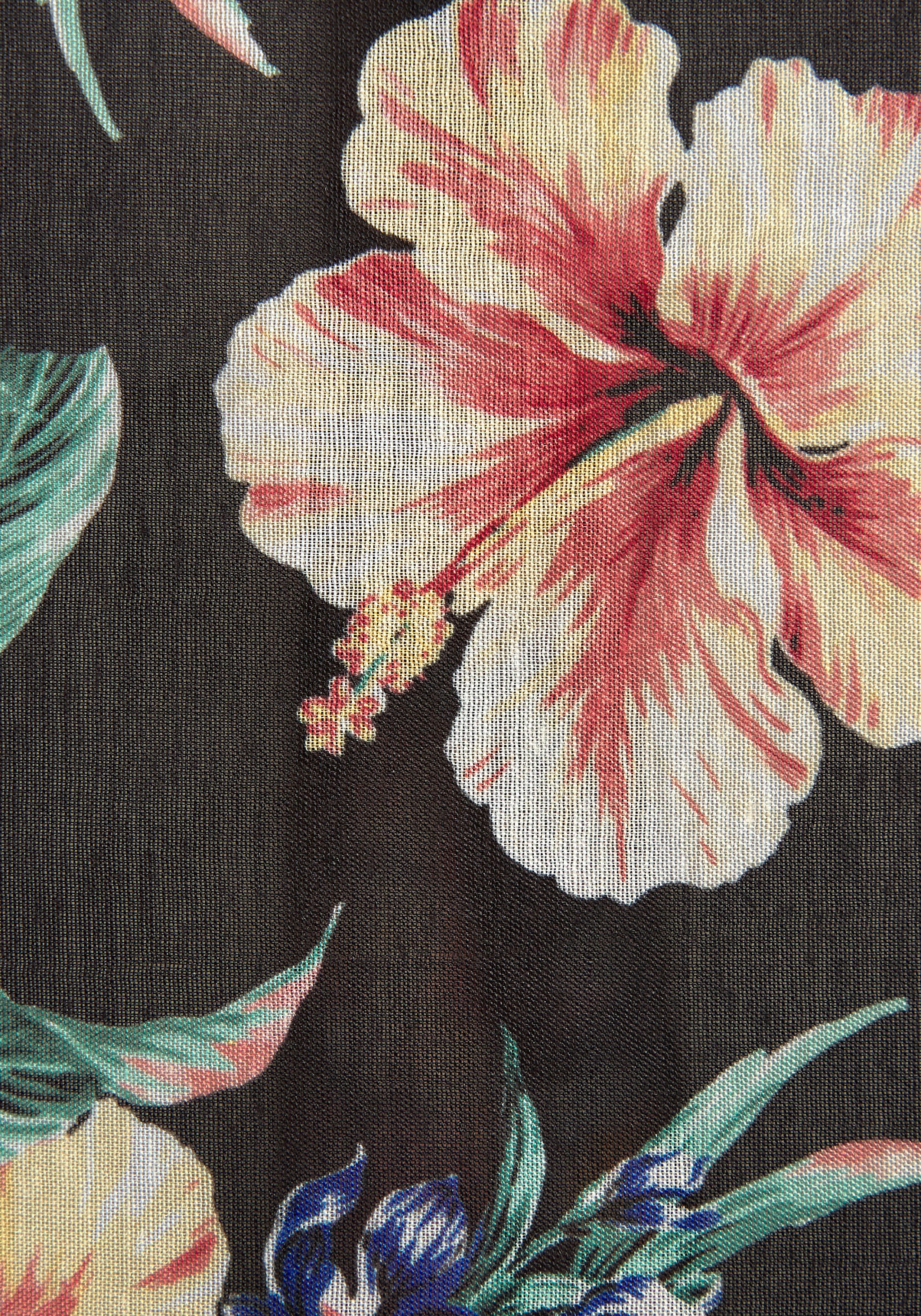 Lascana Strandrok met tropische print