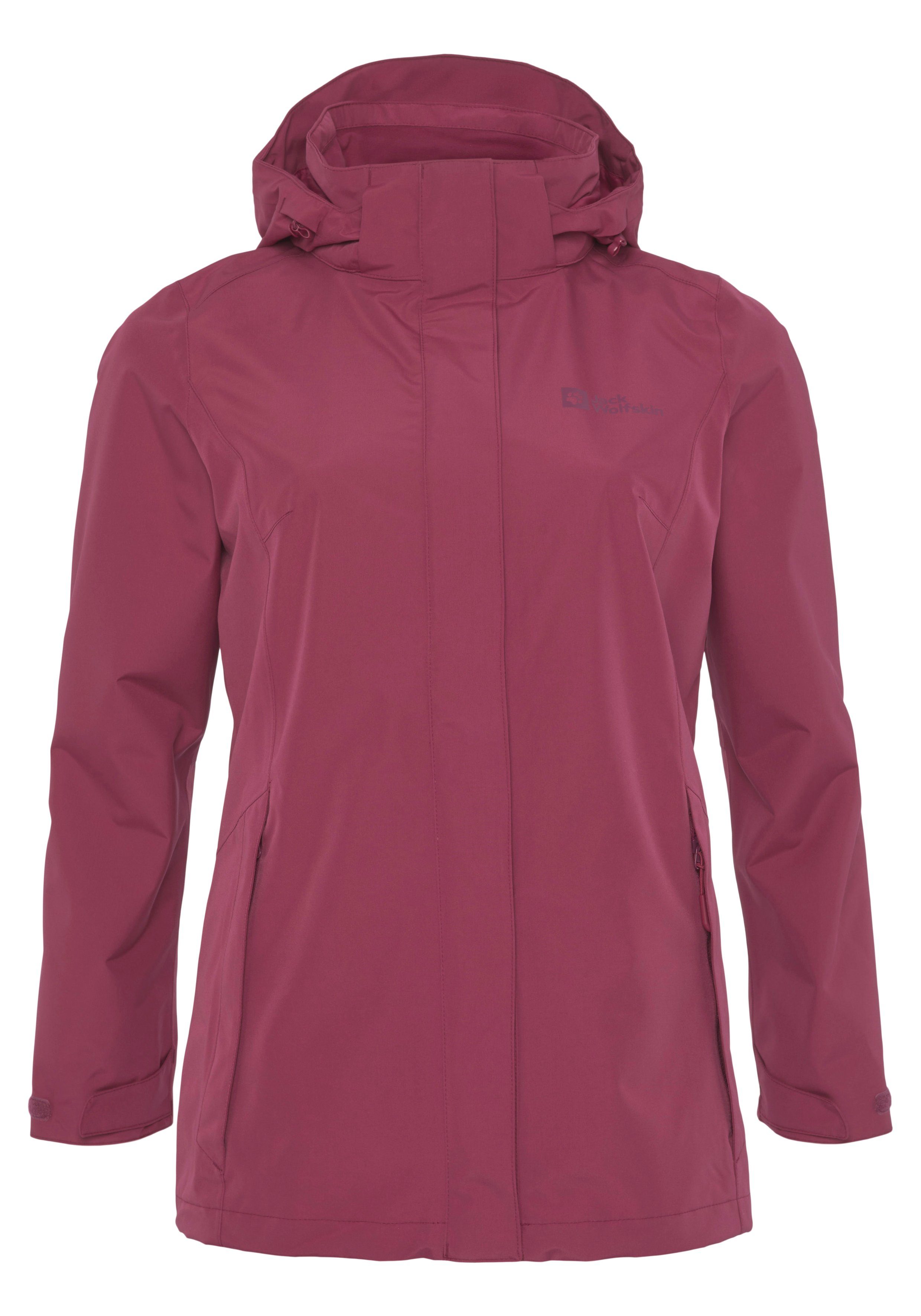Jack Wolfskin Functioneel jack TOCORA JACKET WOMEN Waterdicht & winddicht & ademend