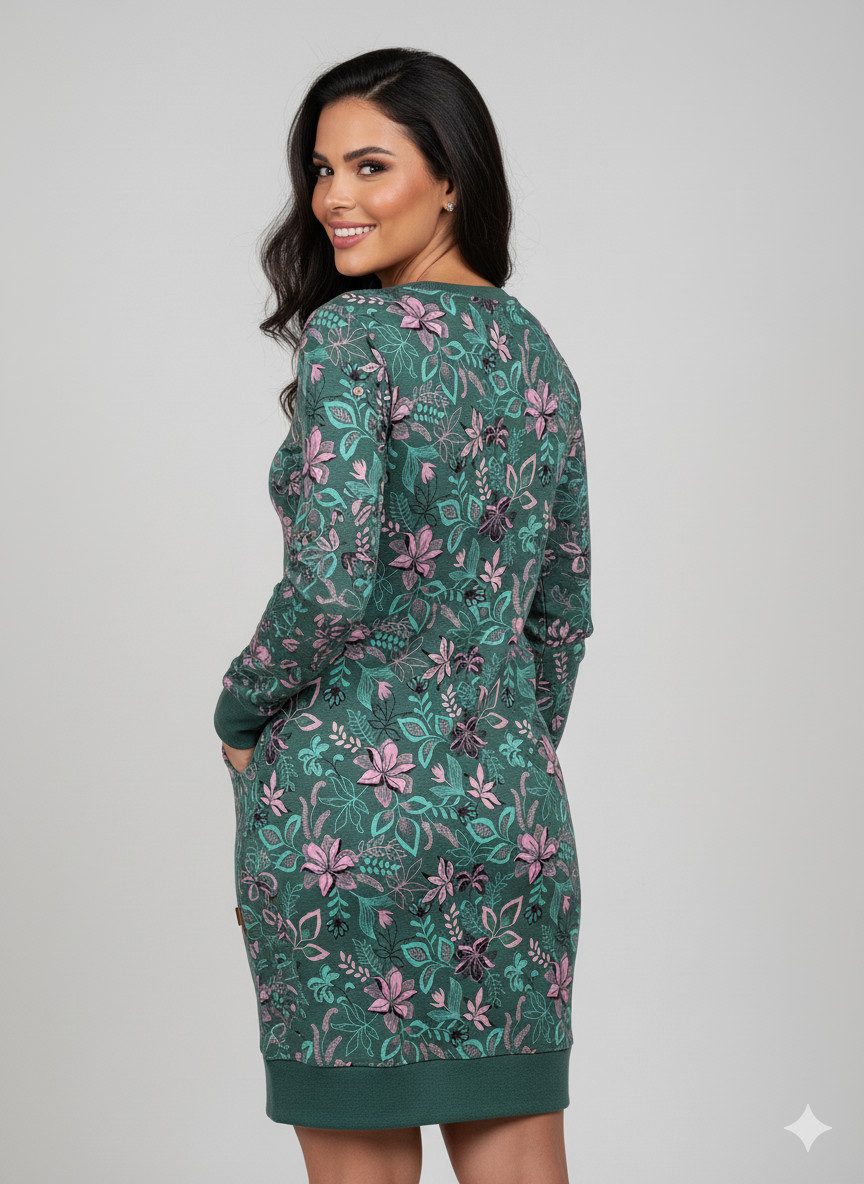 Ragwear Sweatjurk MENITA FLOWERS O