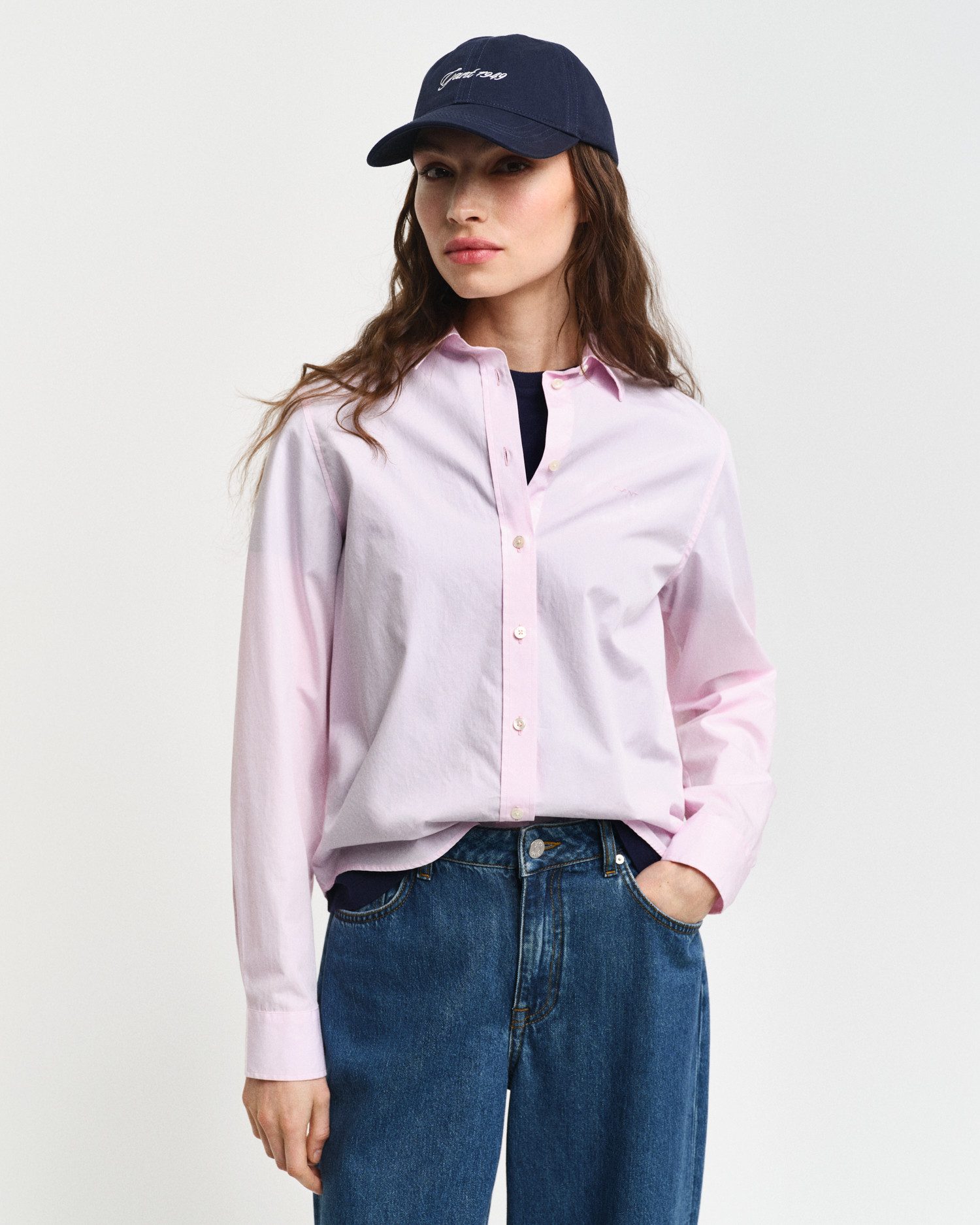 Gant Blouse met lange mouwen REG POPLIN SHIRT