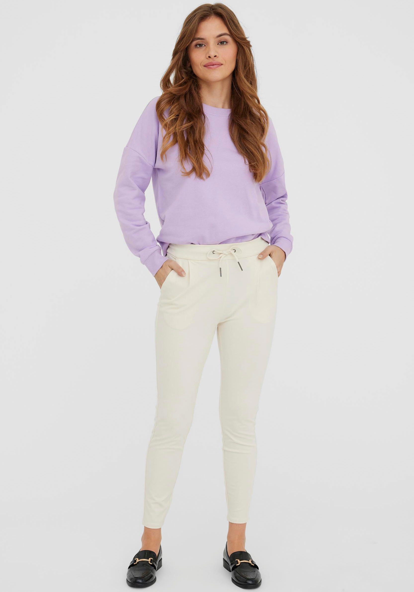 Vero Moda Joggingbroek VMEVA MR LOOSE STRING PANT GA NOOS
