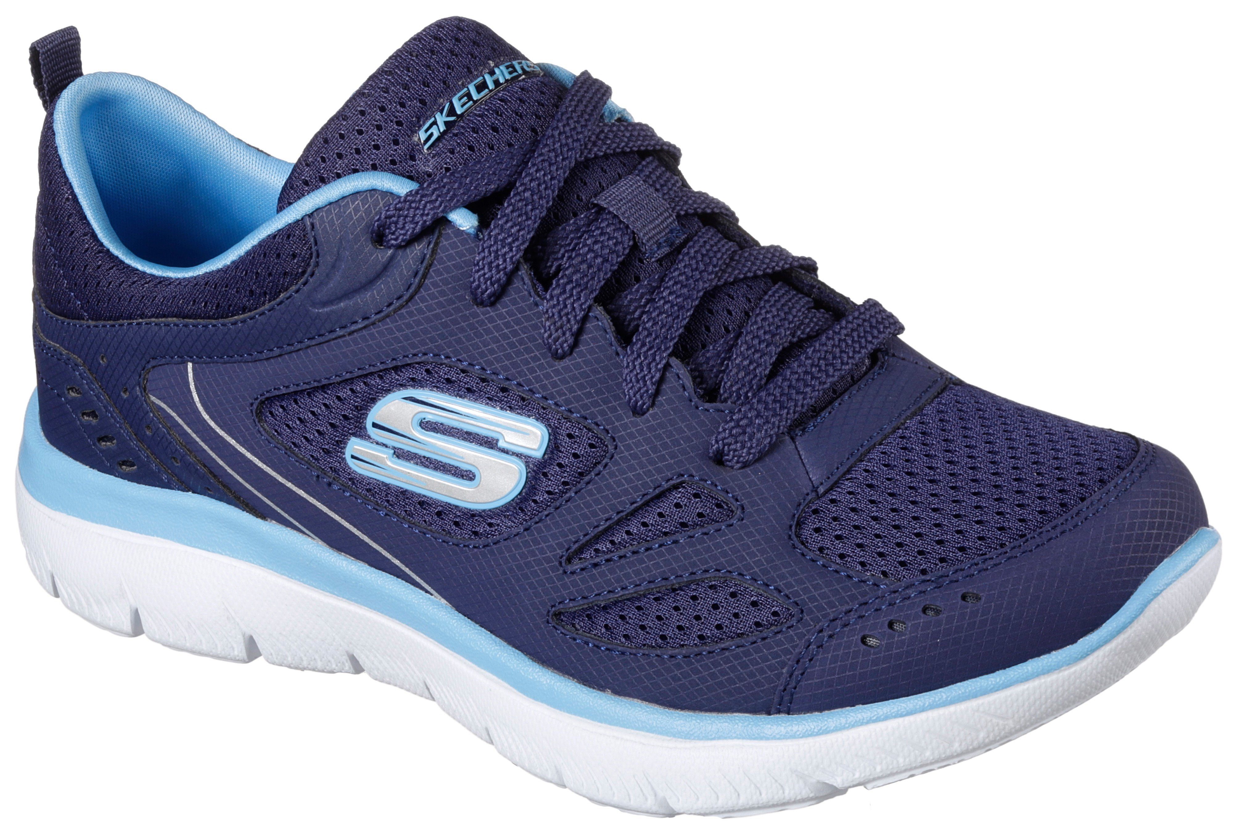 Skechers Sneakers SUMMITS-SUITED Vrijetijdsschoen, trainingsschoen, veterschoen met zachte padding