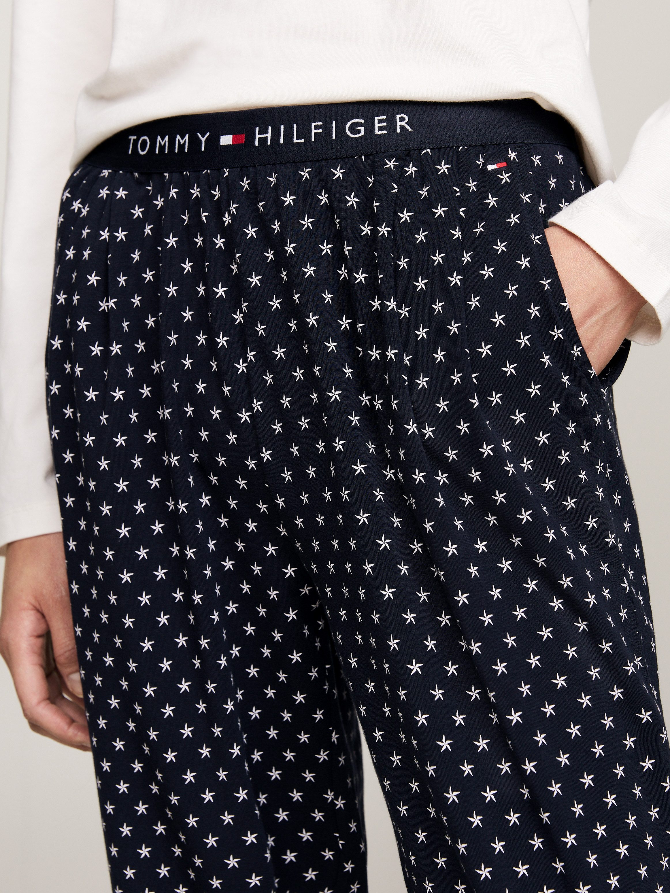 Tommy Hilfiger Underwear Pyjama LS JERSEY PJ SET (set 2-delig 2-delig)