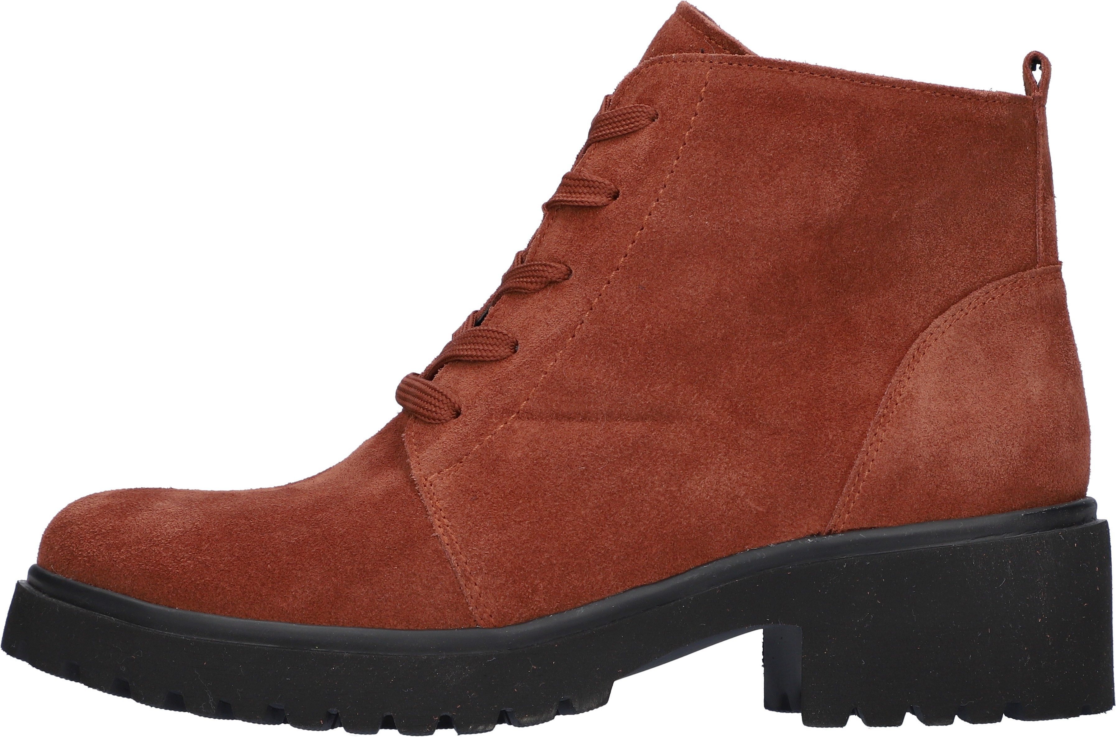 Waldläufer Hoge veterschoenen H-LUISE enkellaars, blokhak, in comfortabele schoenwijdte g (= breed)