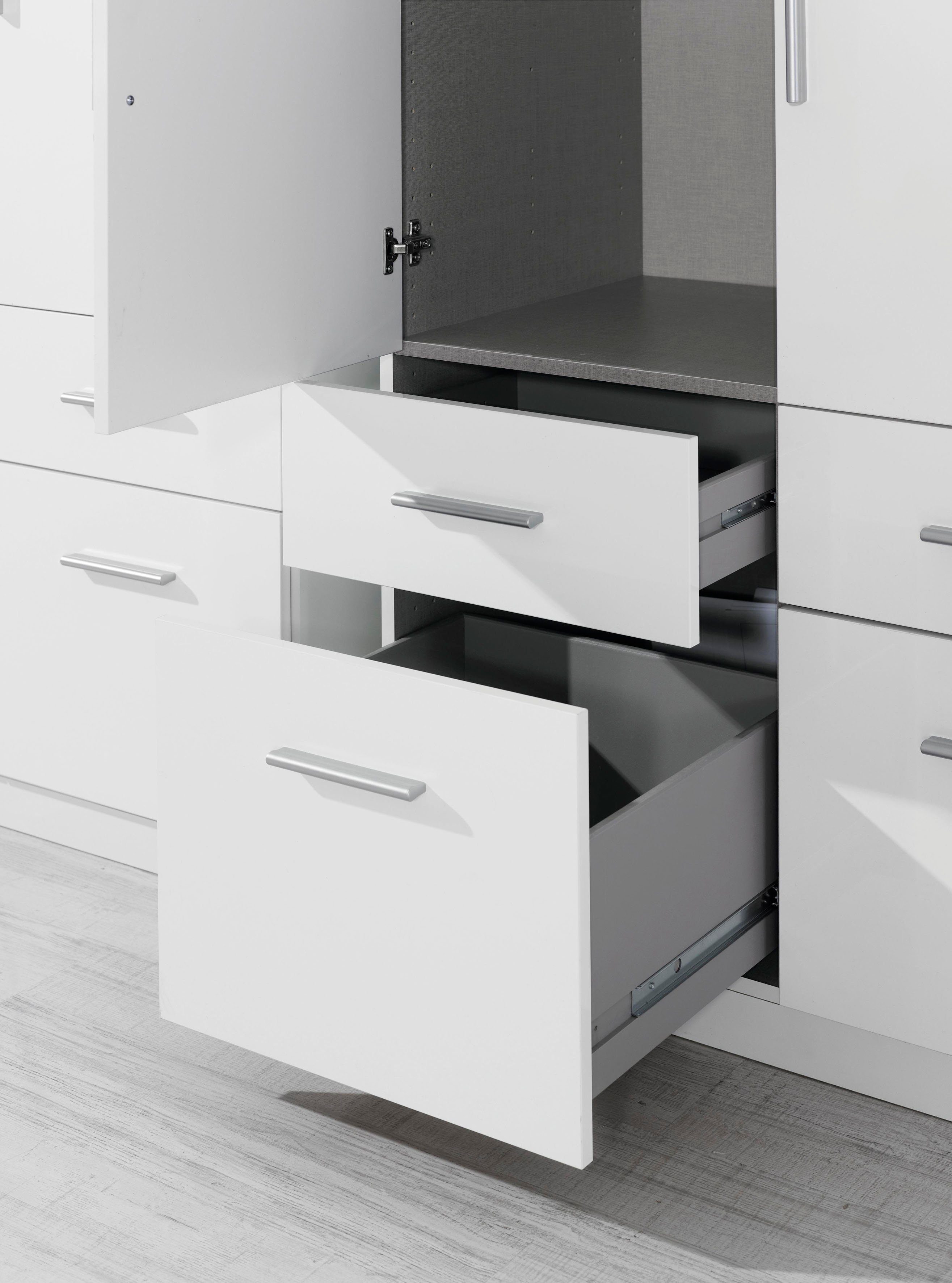 rauch Draaideurkast Kledingkast Kast Garderobe Slaapkamerkast CELLE in 4 breedtes en 2 hoogtes, optioneel met lades made in germany