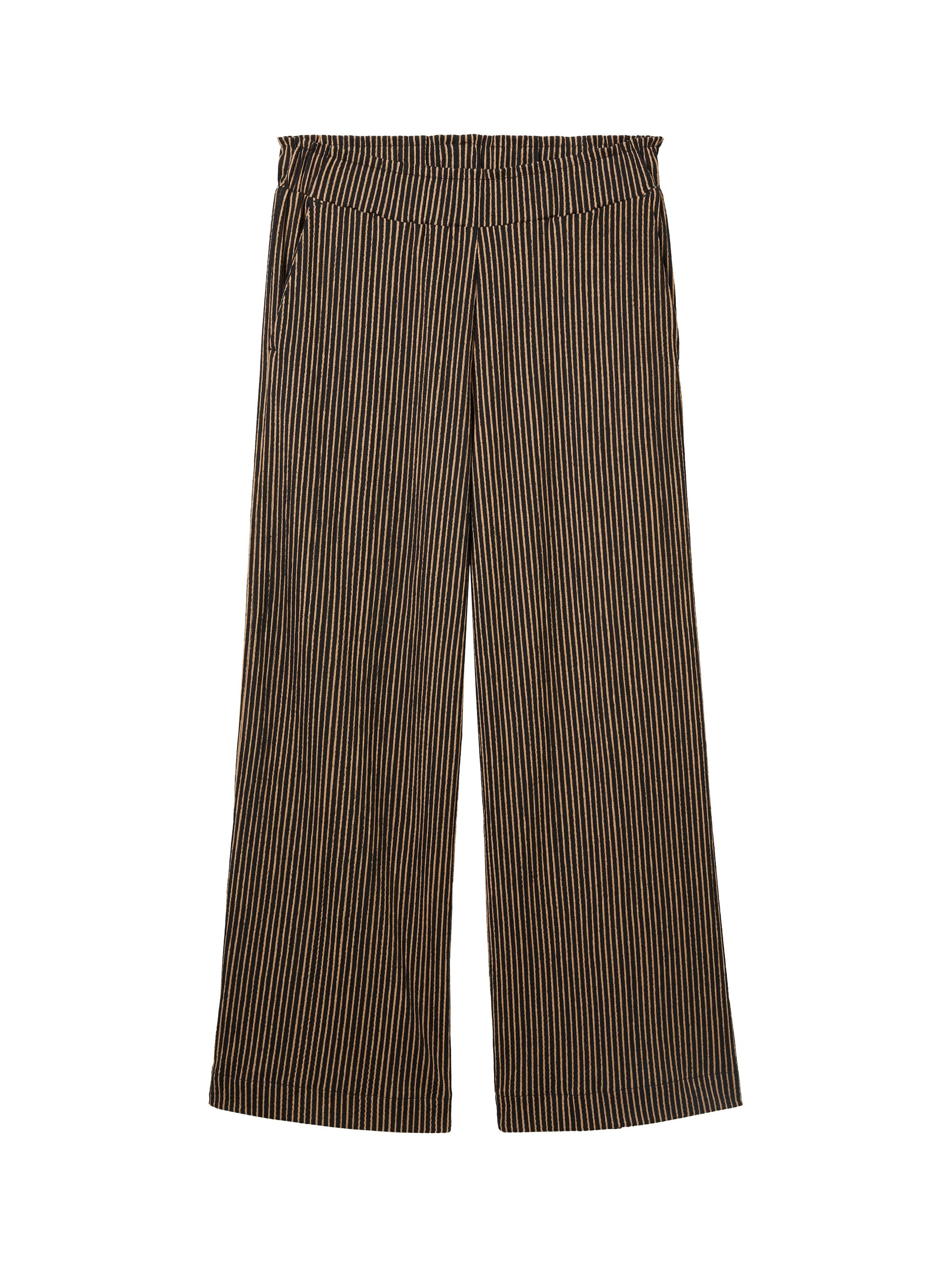 Tom Tailor Denim Culotte met gestreept patroon