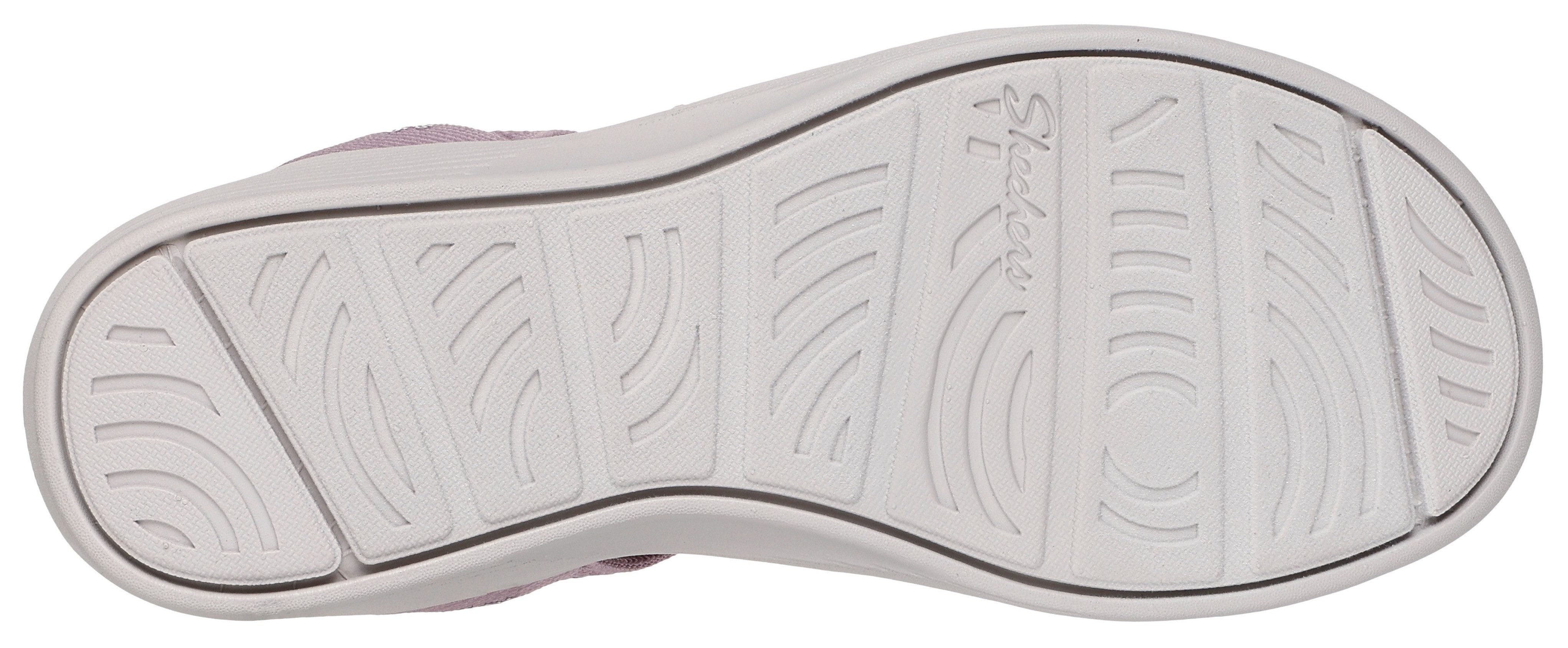 Skechers Sleehaksandaaltjes ARYA , vrijetijdsschoen, sandaal in vegan verwerking