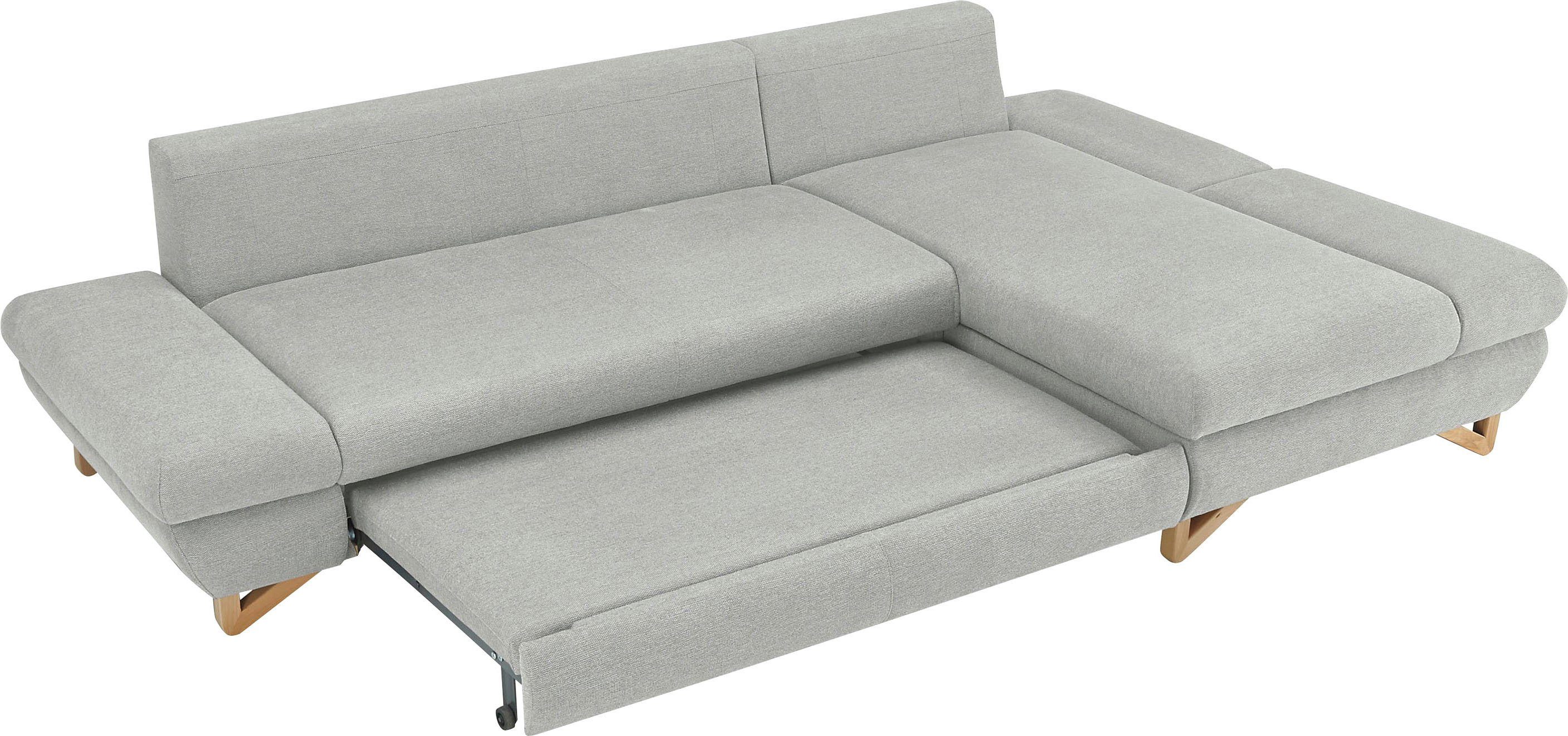 INOSIGN Slaapbank City/Giron comfortabele slaapbank (ligoppervlak 245 x 138 cm) en bedlade