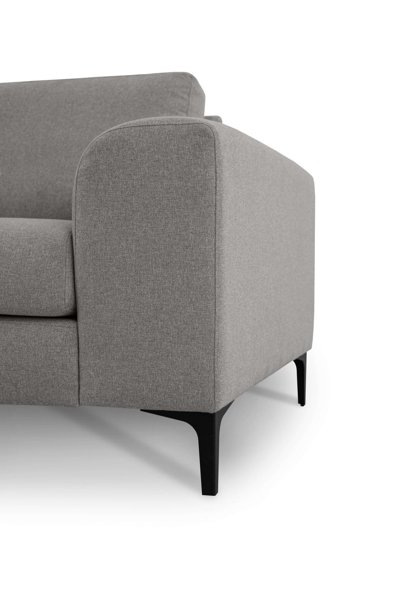 INOSIGN Hoekbank Henry met metalen poten, in een modern design
