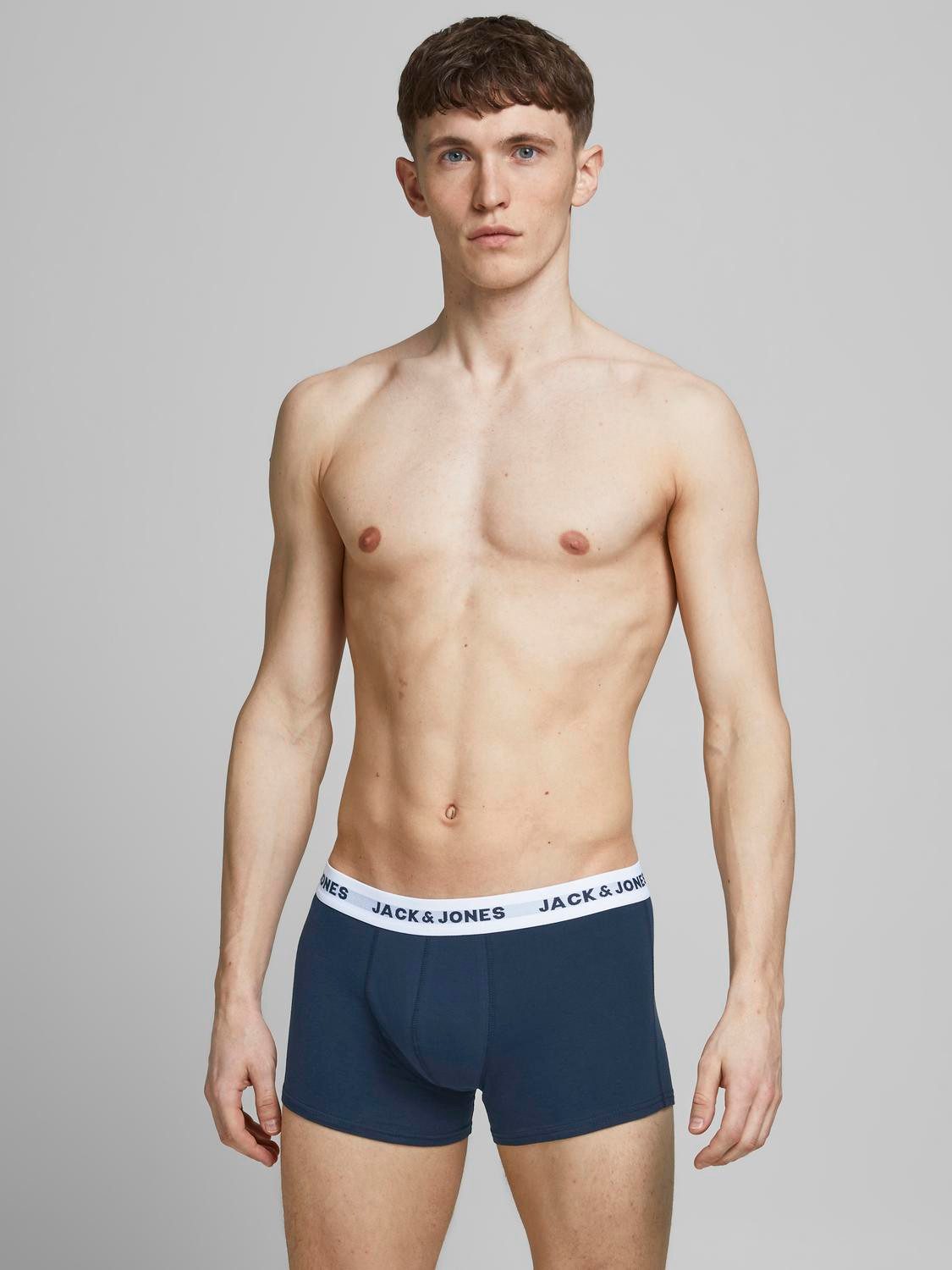Jack & Jones Trunk JACSOLID Stretchcomfort, elastisch, comfortabel met sportieve look (set, 12 stuks)