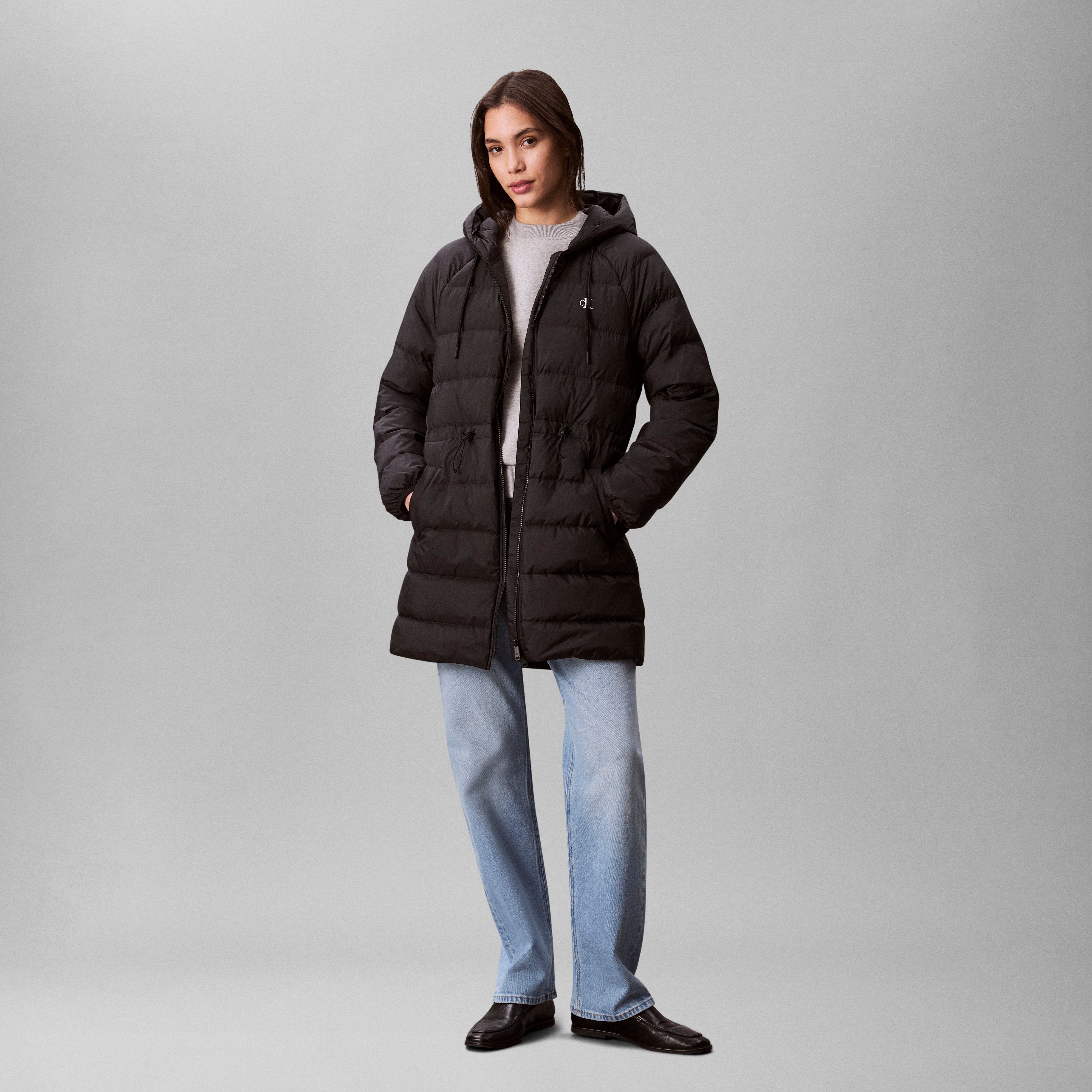 Calvin Klein Gewatteerde jas LGHTWGHT LG MD LNGTH