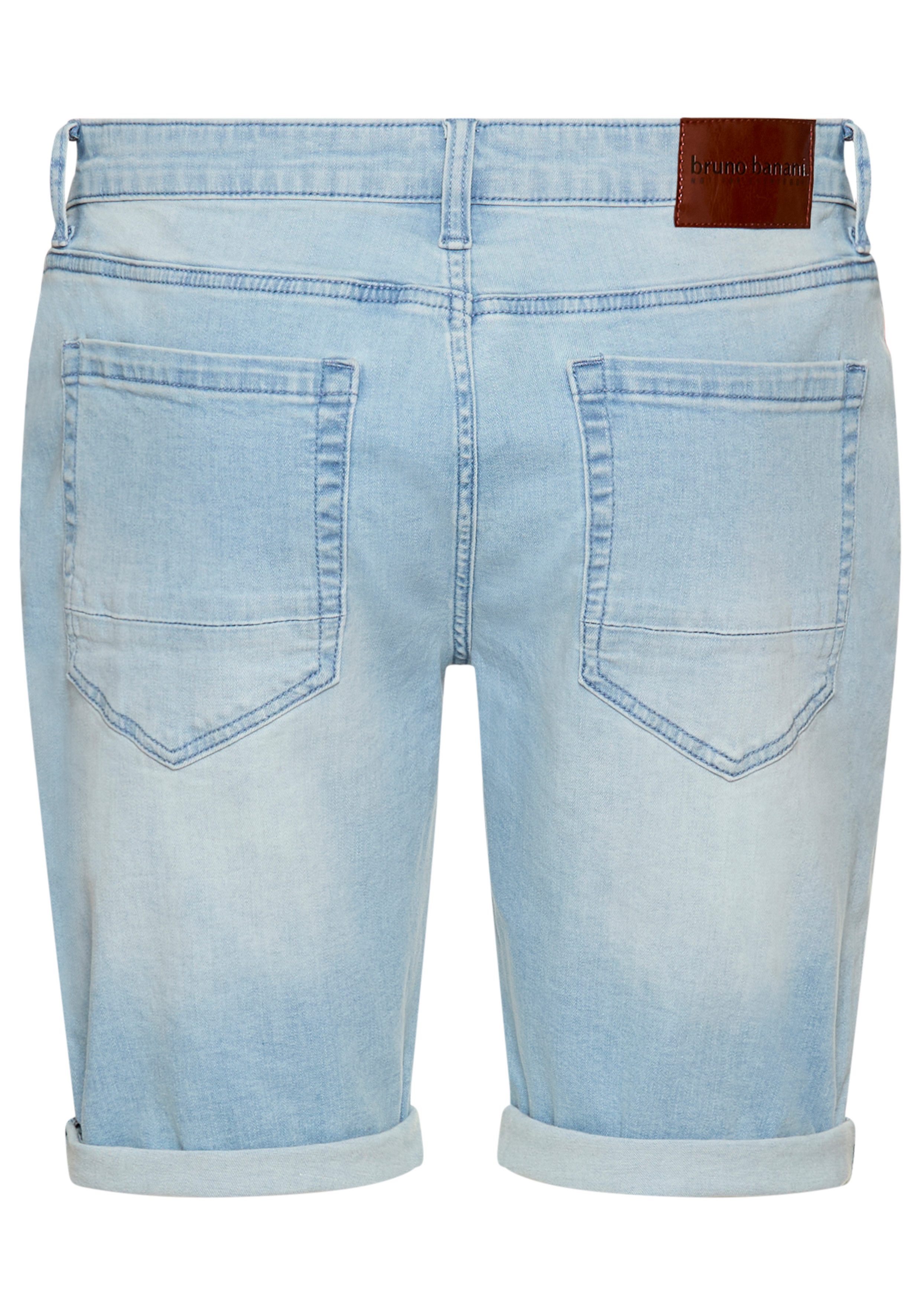 Bruno Banani Jeansshort Hutch-Shorts lage taillehoogte
