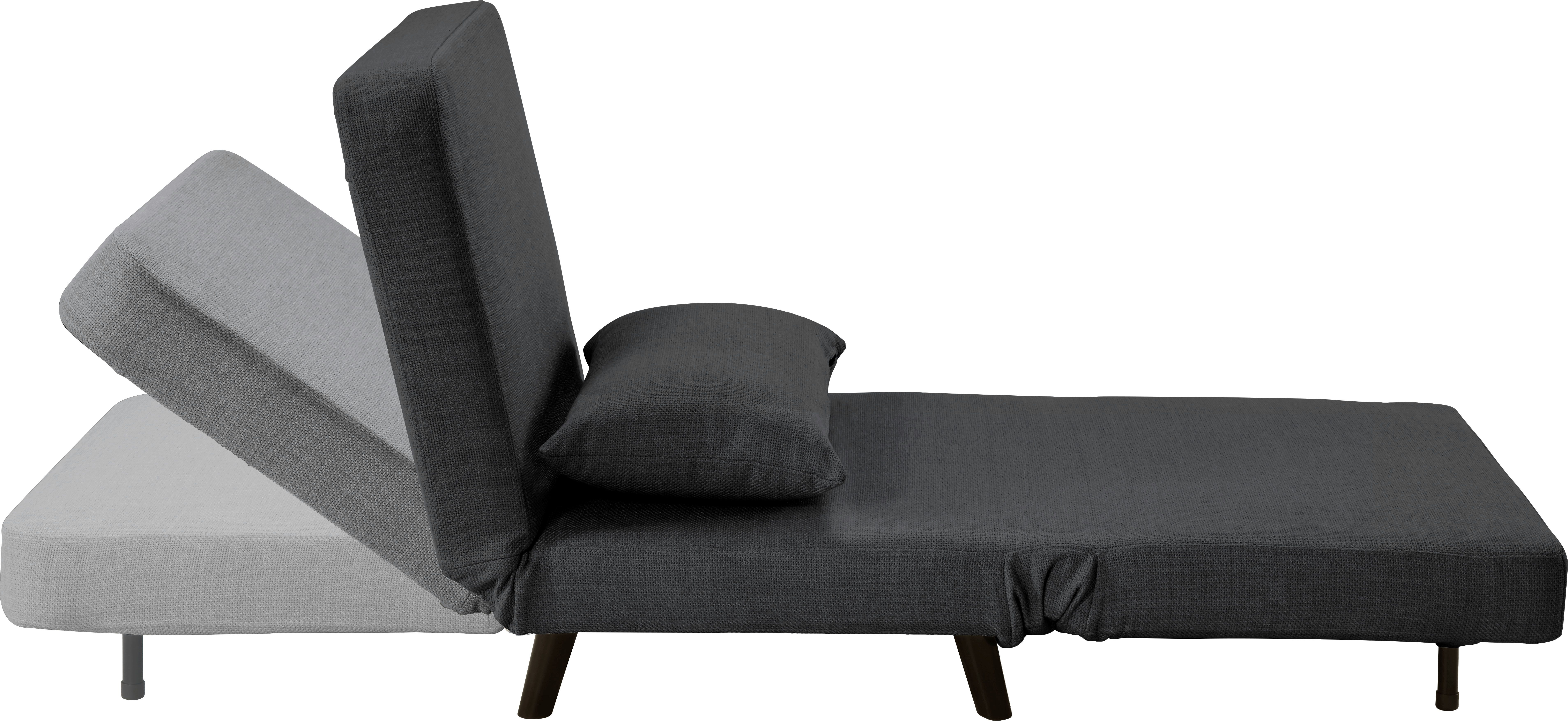ATLANTIC home collection Fauteuil Robby incl. bedfunctie, meerdere verstelbaar, structuurstof