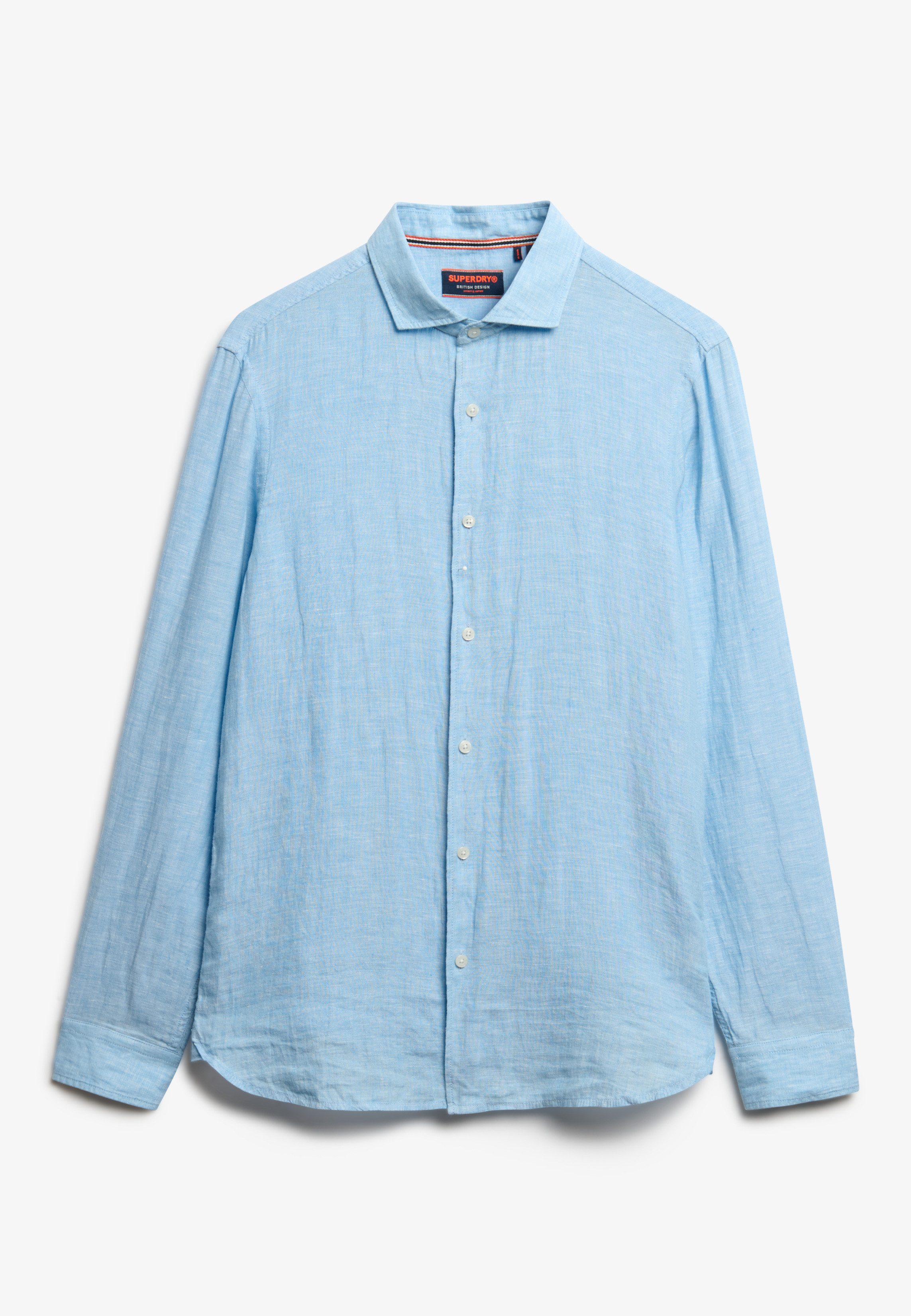 Superdry Overhemd met lange mouwen VACATION L/S LINEN SHIRT