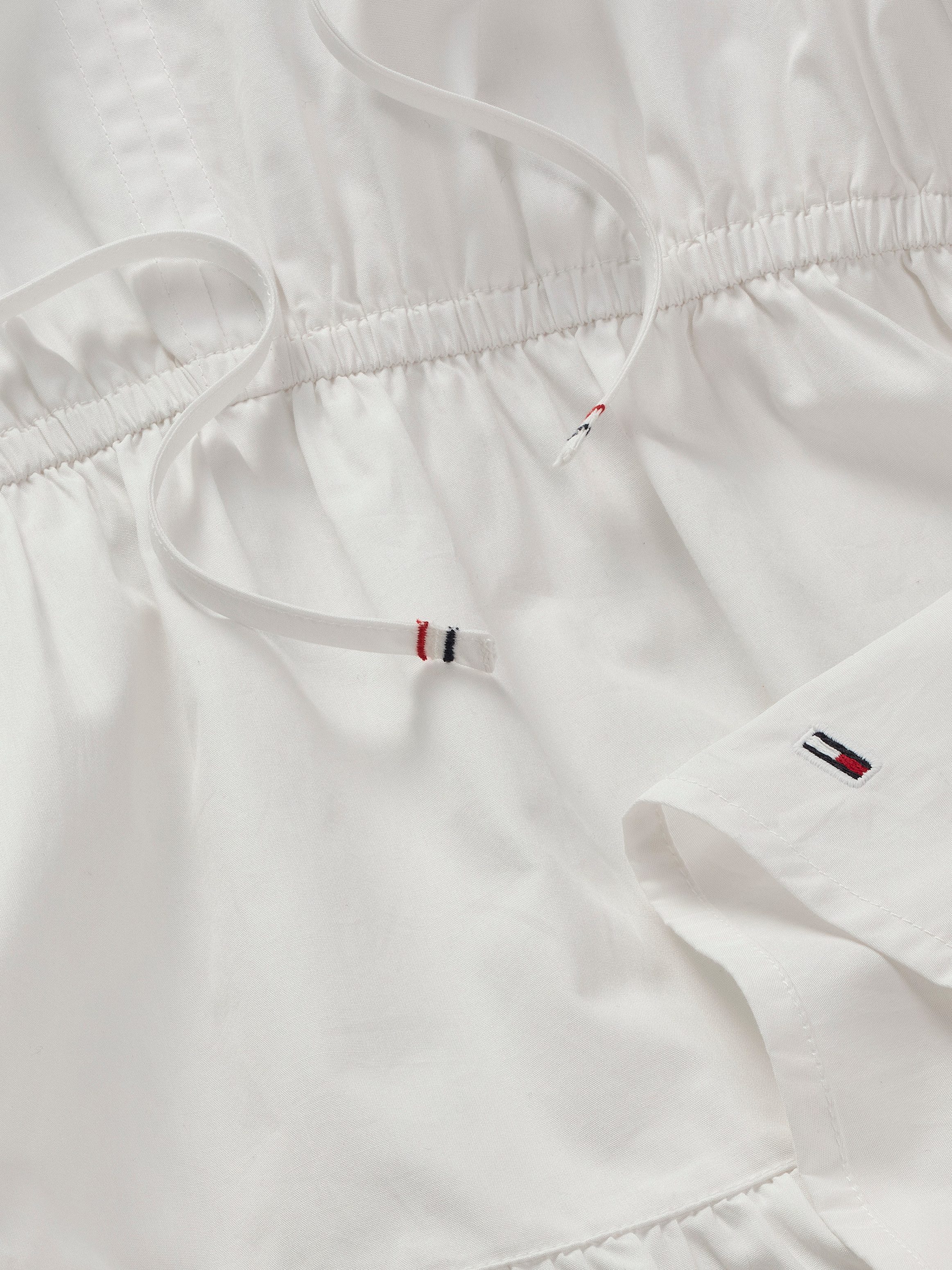TOMMY JEANS Blousejurk TJW POPLIN TIERED MINI DRESS EXT