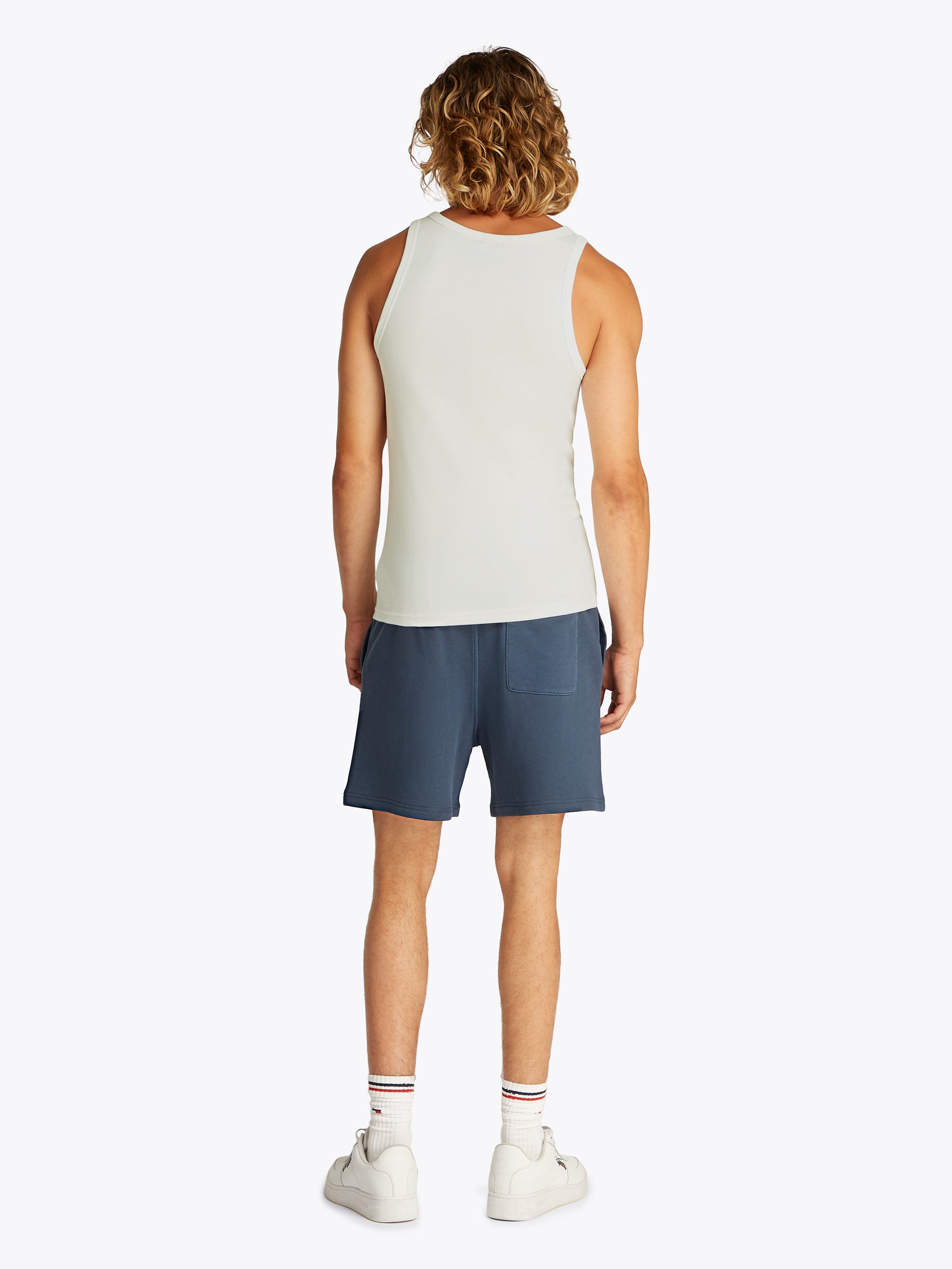 TOMMY JEANS Tanktop TJM XSLIM 2PCK RIB TANK EXT (set, 2-delig, 2 stuks)