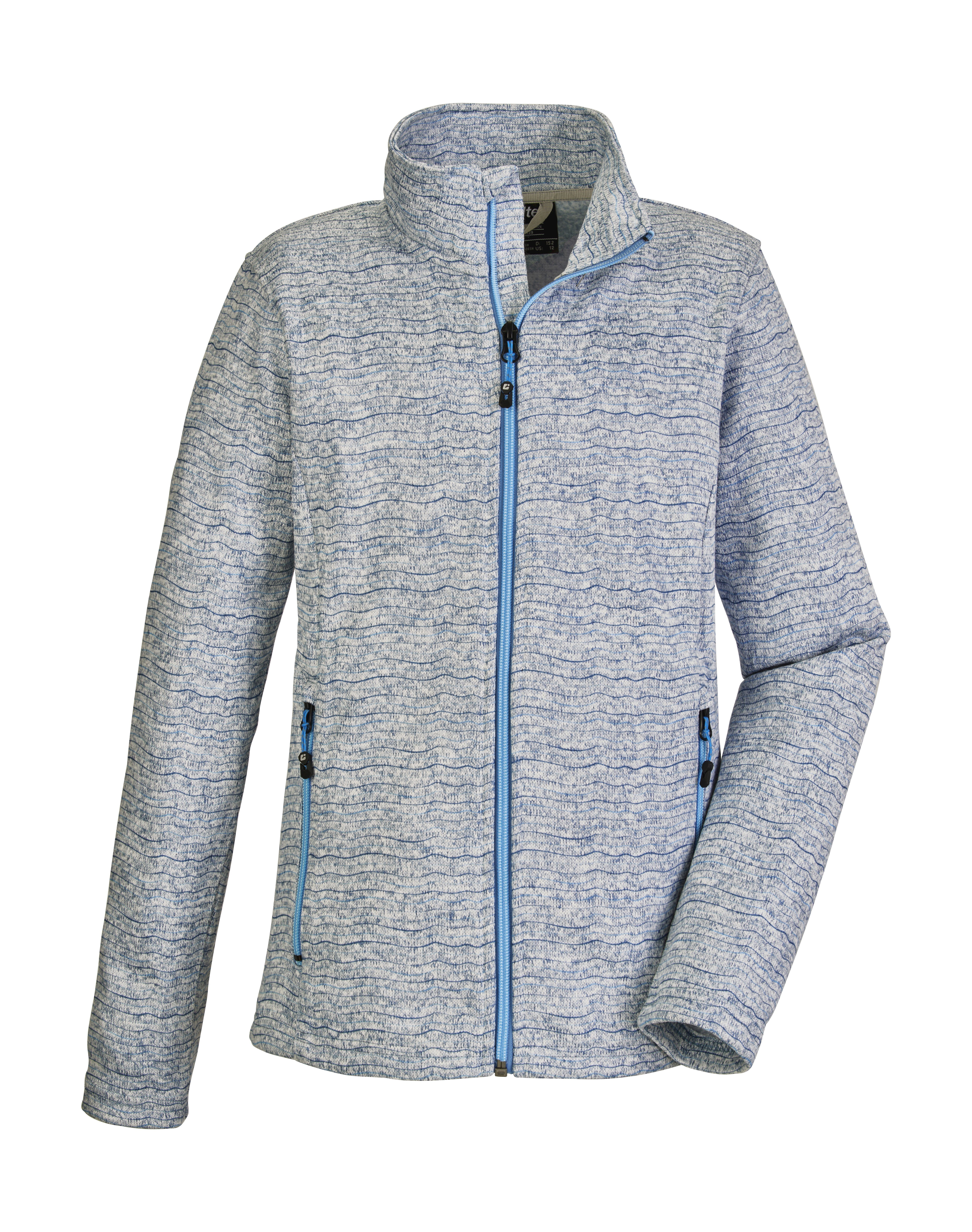 Killtec Fleecejack KOS 201 GRLS KNTFLC JCKT meisjes jassen maat 140 blauw