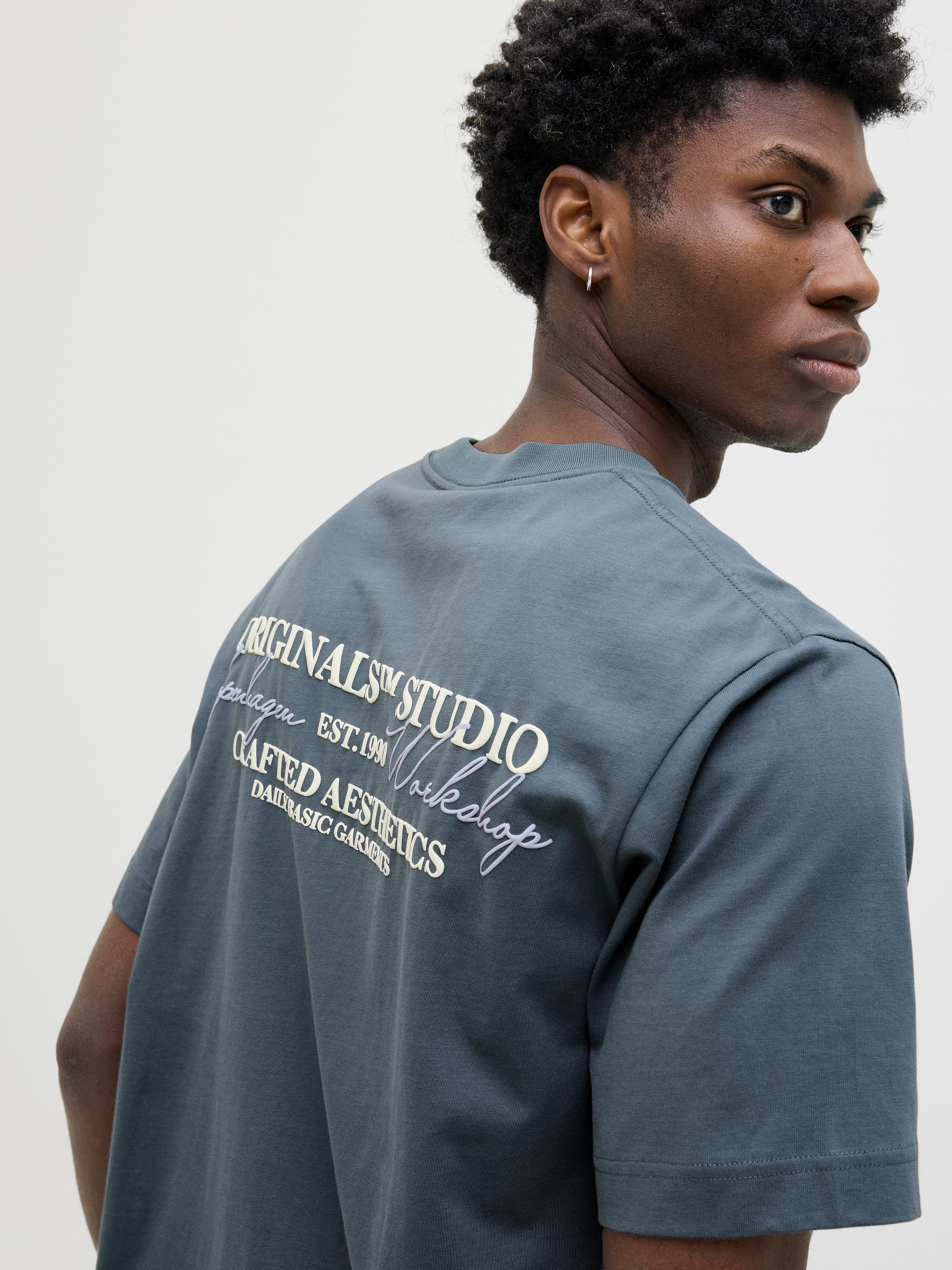 Jack & Jones T-shirt JORISLINGTON TYPE TEE SS CREW NECK SN