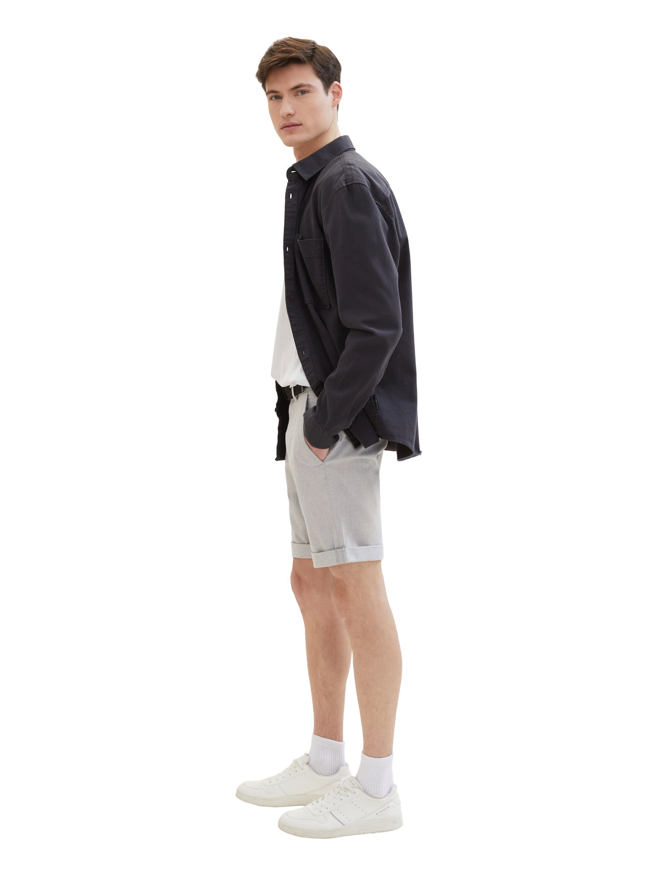 Tom Tailor Denim Chino-short met riem (2-delig)