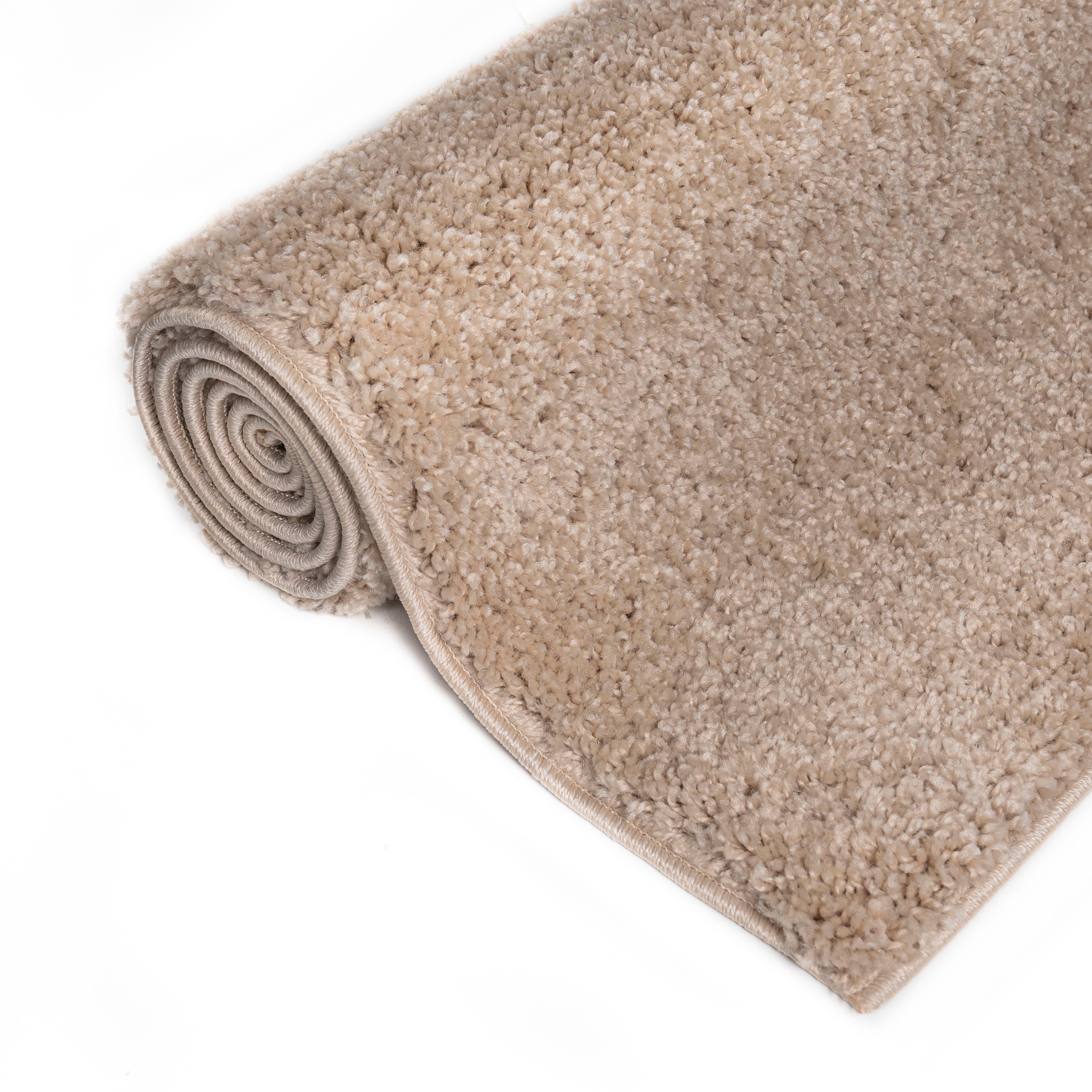 Bruno Banani Hoogpolig vloerkleed Shaggy Soft geweven, uni kleuren, bijzonder zacht en knuffelig, klantenfavoriet