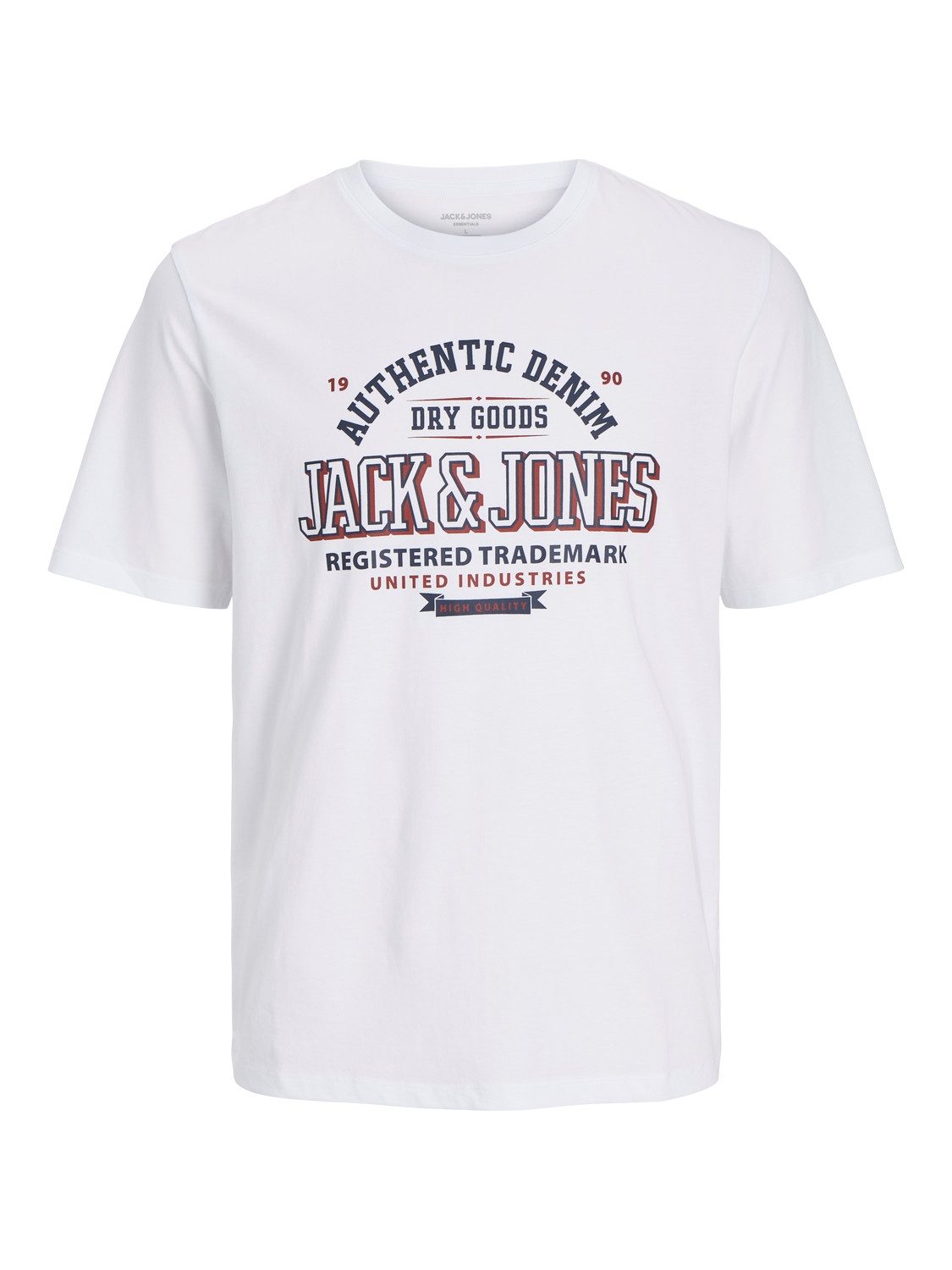 Jack & Jones PlusSize T-shirt JJELOGO TEE SS O-NECK 2 COL AW24 S PLS